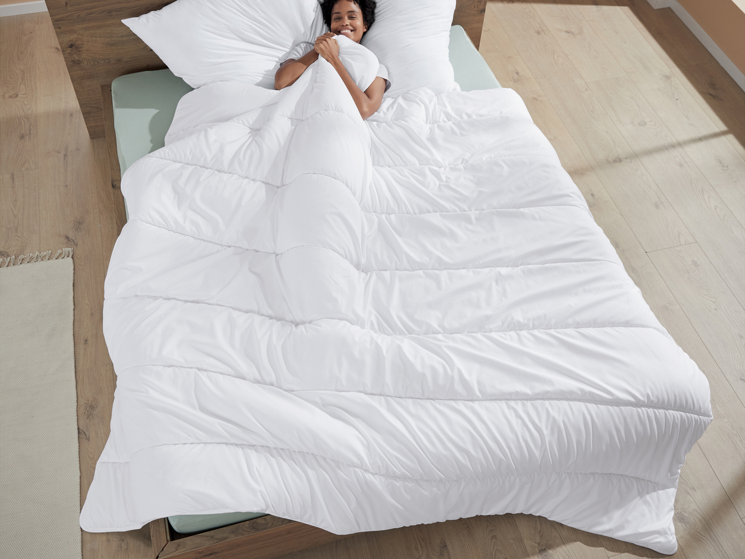 Piumino matrimoniale Livarno, prezzo 22.99 €
- Imbottitura prodotta in materiale ...