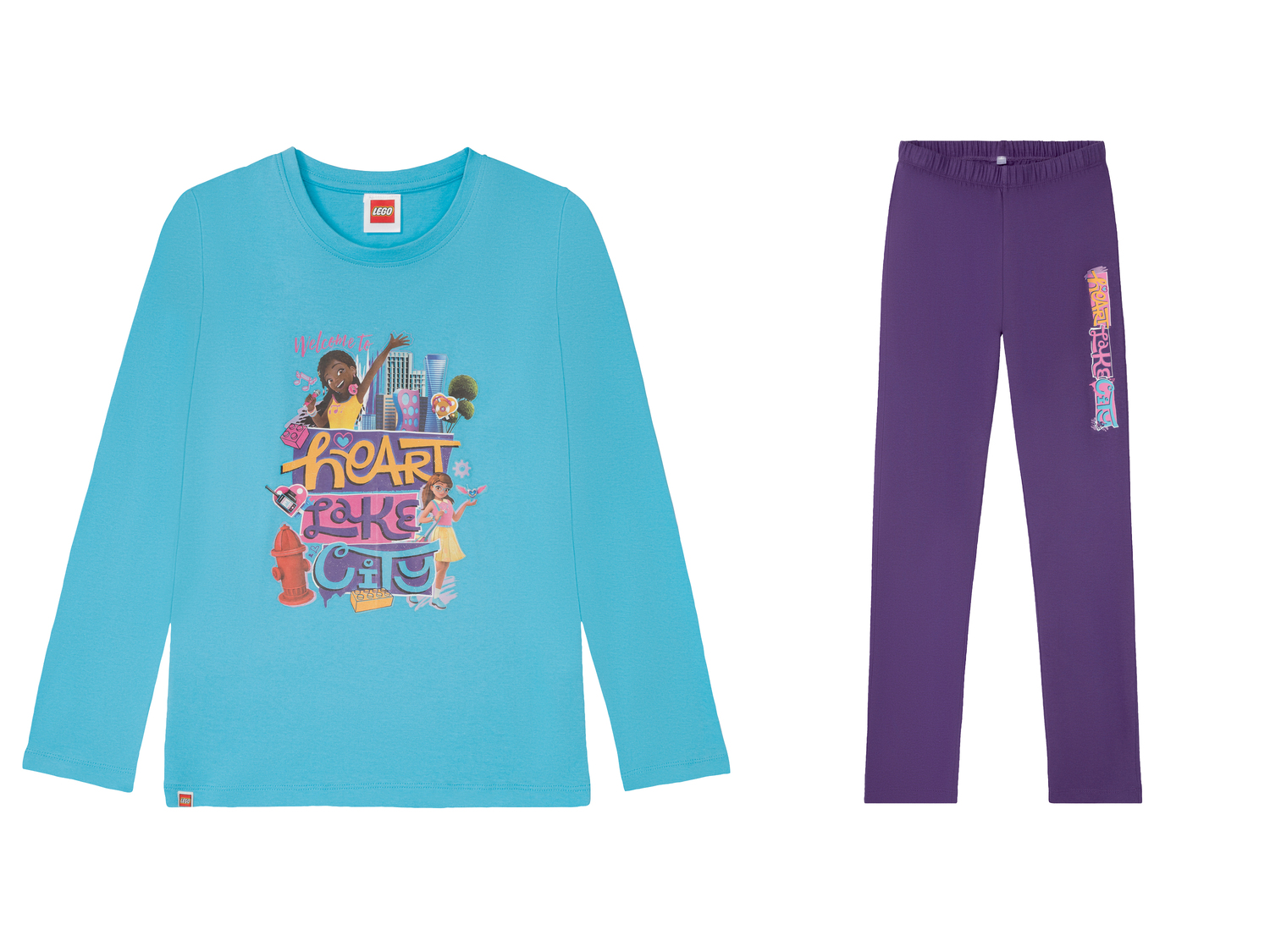 Pigiama da bambina Lego, prezzo 11.99 € 
Misure: 2-10 anni 
- 
Puro cotone
Taglie ...