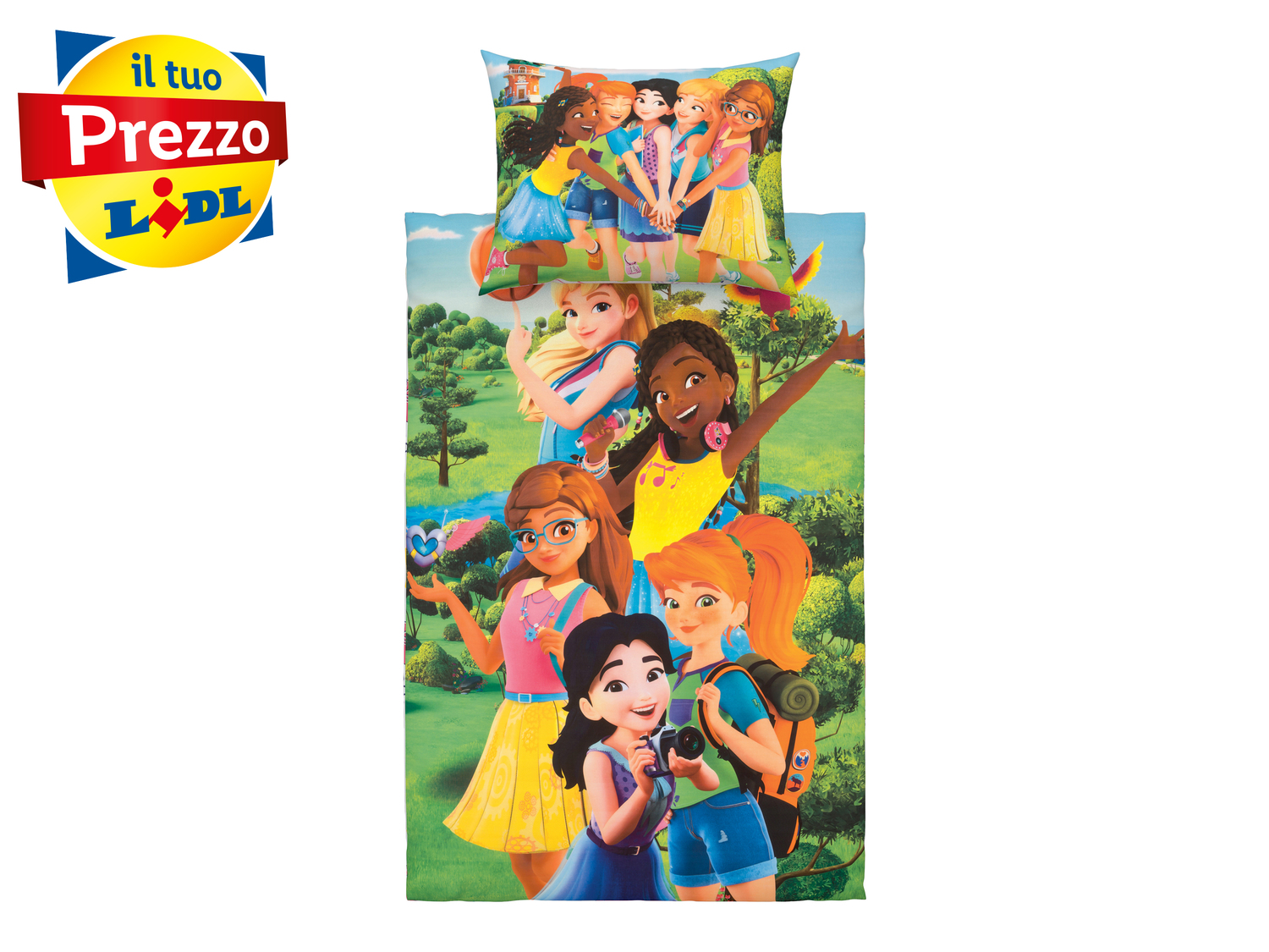 Parure copripiumino Lego, prezzo 19.99 €
Double-face
- Puro cotone
- Federa: ...