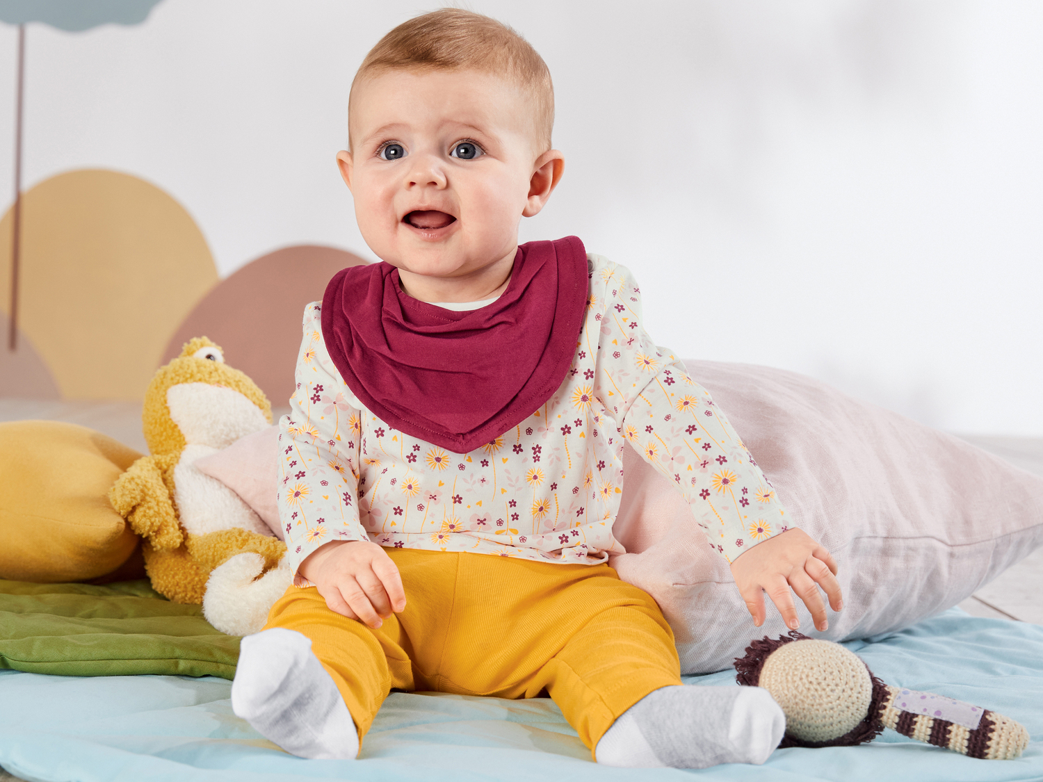 Coordinato per neonata Lupilu, prezzo 7.99 €
3 pezzi - Misure: 0-24 mesi ...
