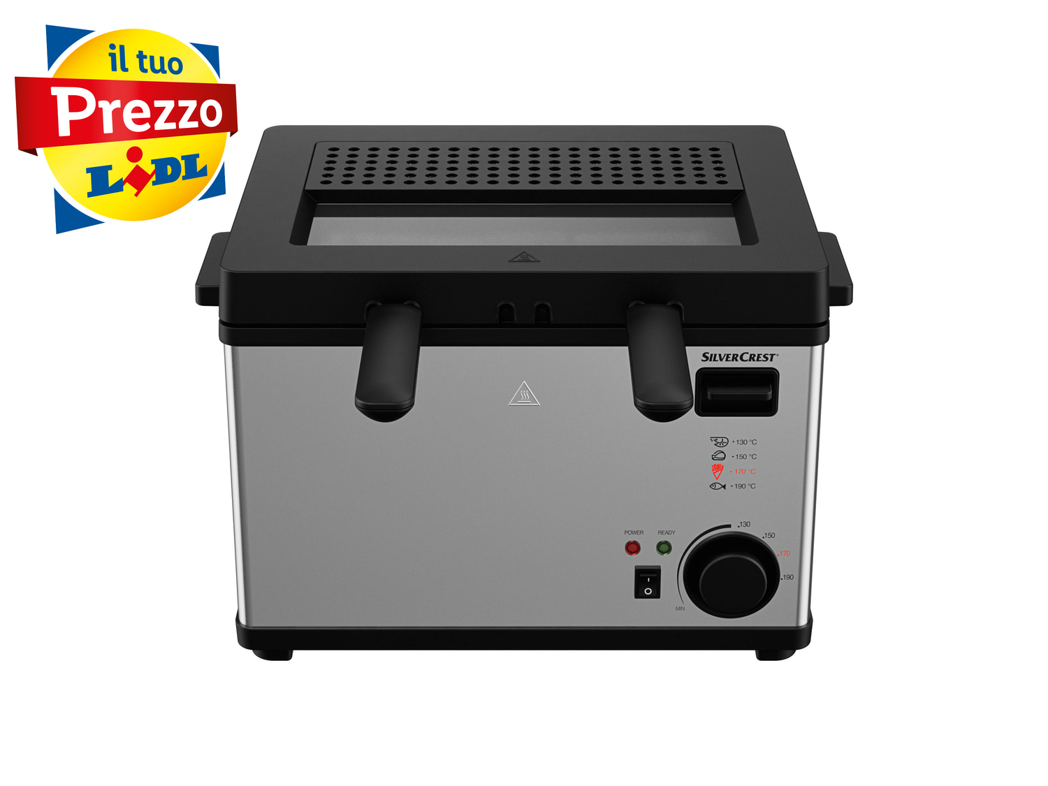 Friggitrice Silvercrest Kitchen Tools, prezzo 39.99 €
- Con 3 cestelli ...
