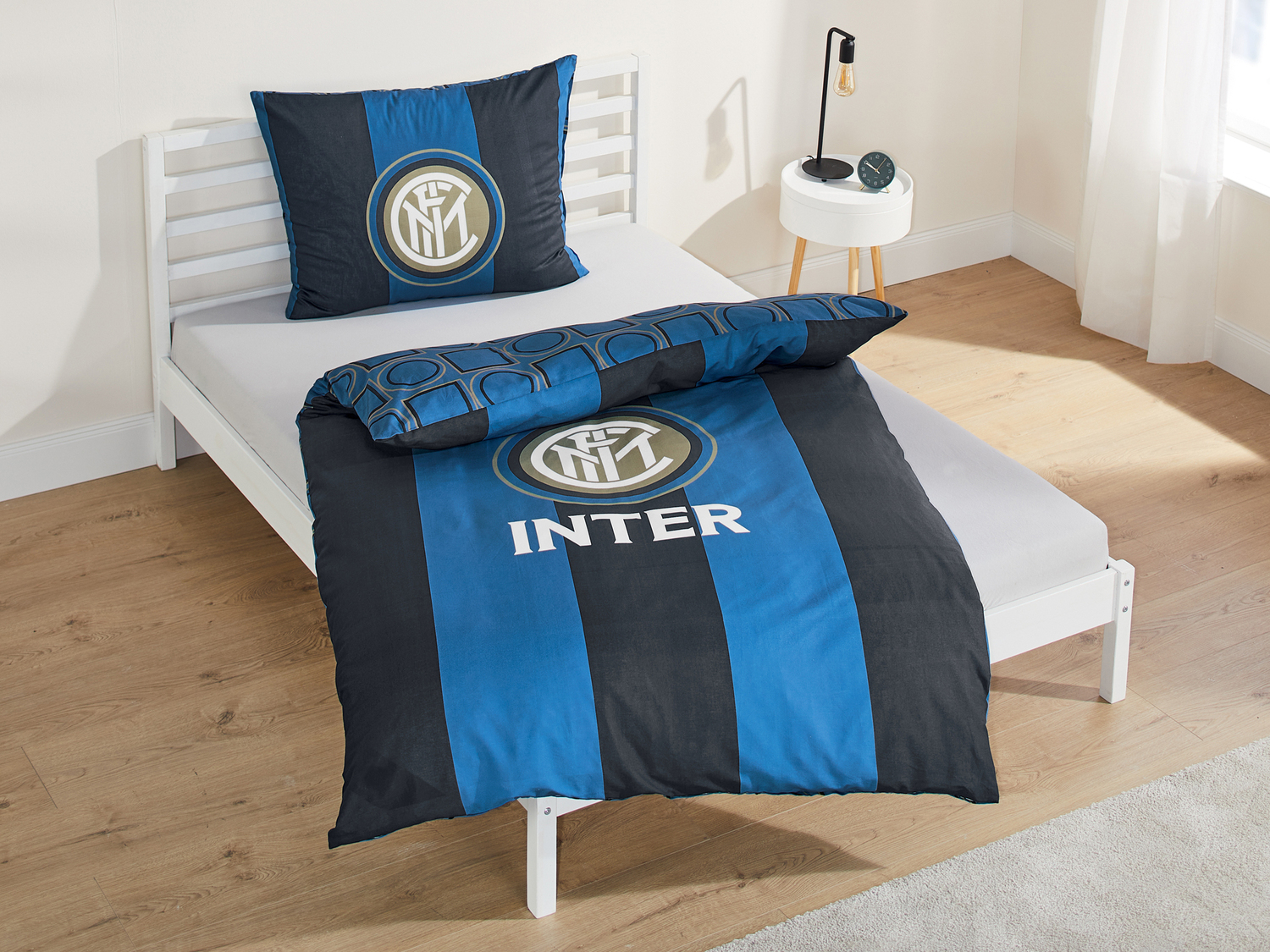 Parure copripiumino singolo Inter Oeko-tex, prezzo 24.99 €
- Puro cotone
- ...
