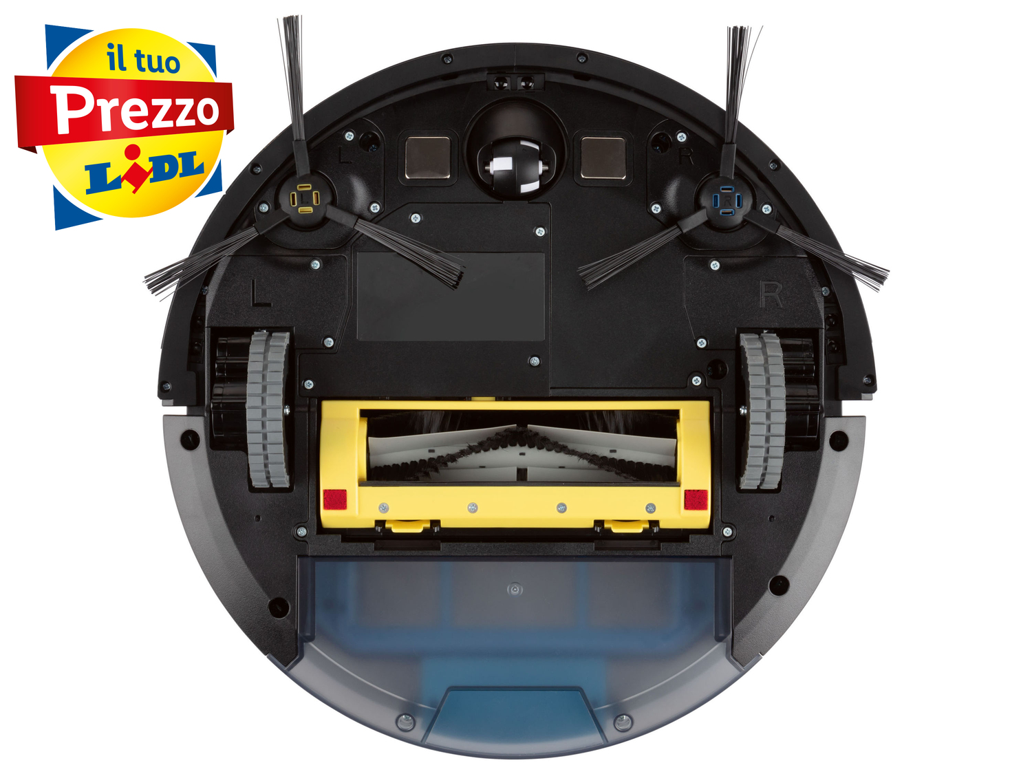 Robot aspirapolvere Silvercrest, prezzo 159.00 €
Compatibile con l’app LIDL ...