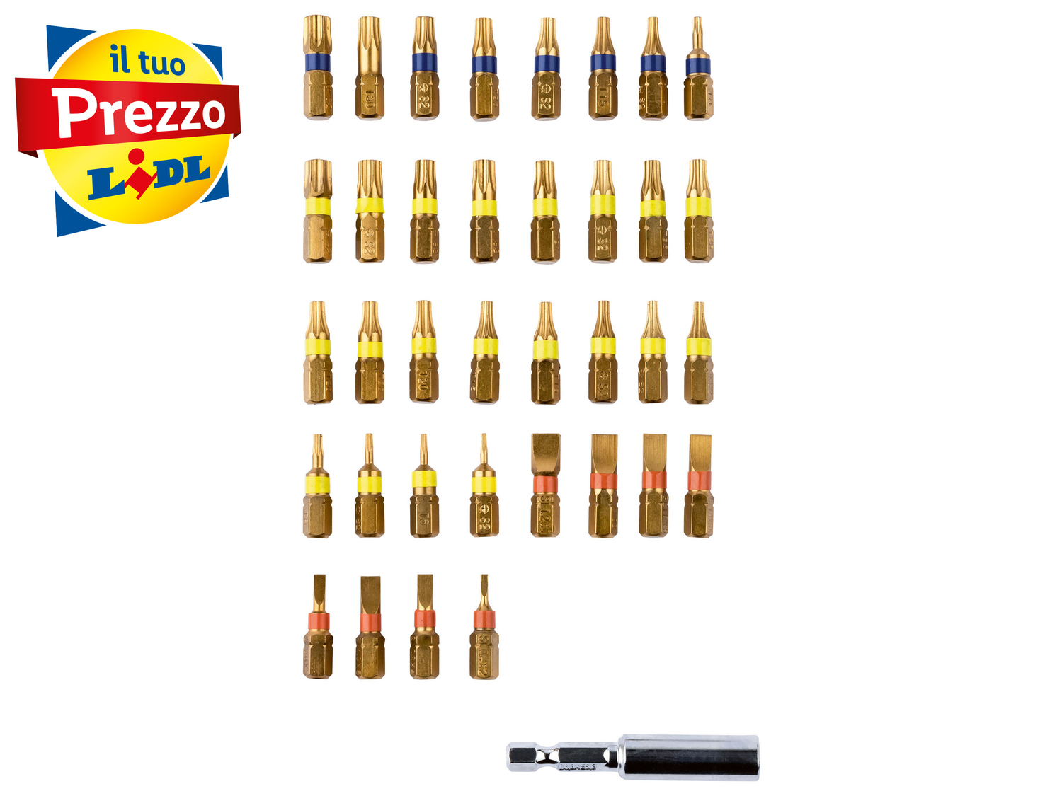 Set trapano a percussione ricaricabile Parkside, prezzo 139.00 € 
- Motore senza ...