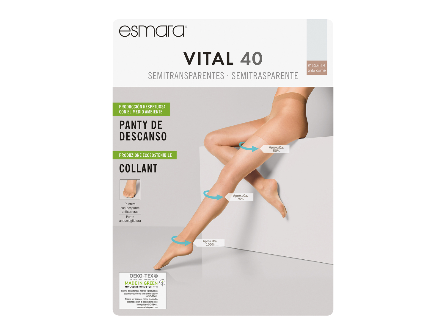 Collant 40 DEN Esmara, prezzo 2.49 €
Misure: S-XL
Taglie disponibili
Caratteristiche
- ...