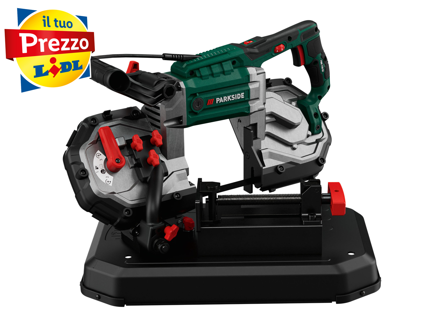 Sega a nastro per metallo Parkside PMB 1100 B2, prezzo 99.00 €
- Utilizzo stazionario ...