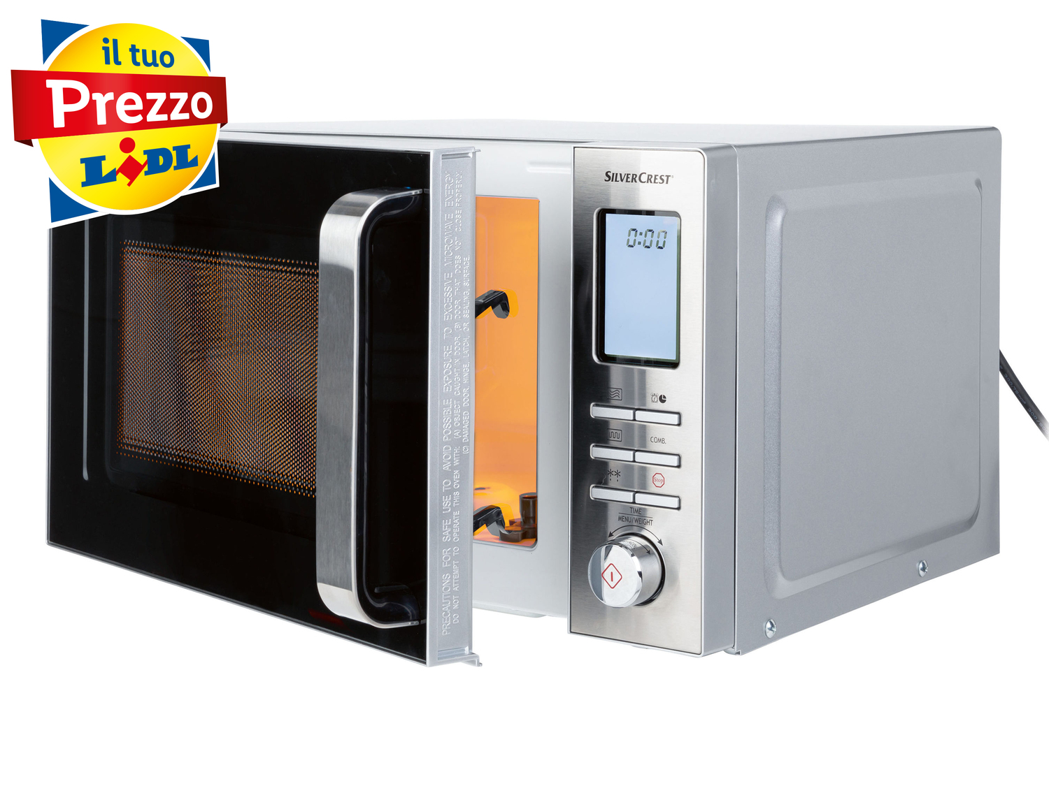 Microonde digitale argento Silvercrest Kitchen Tools, prezzo 79.00 €
- ...