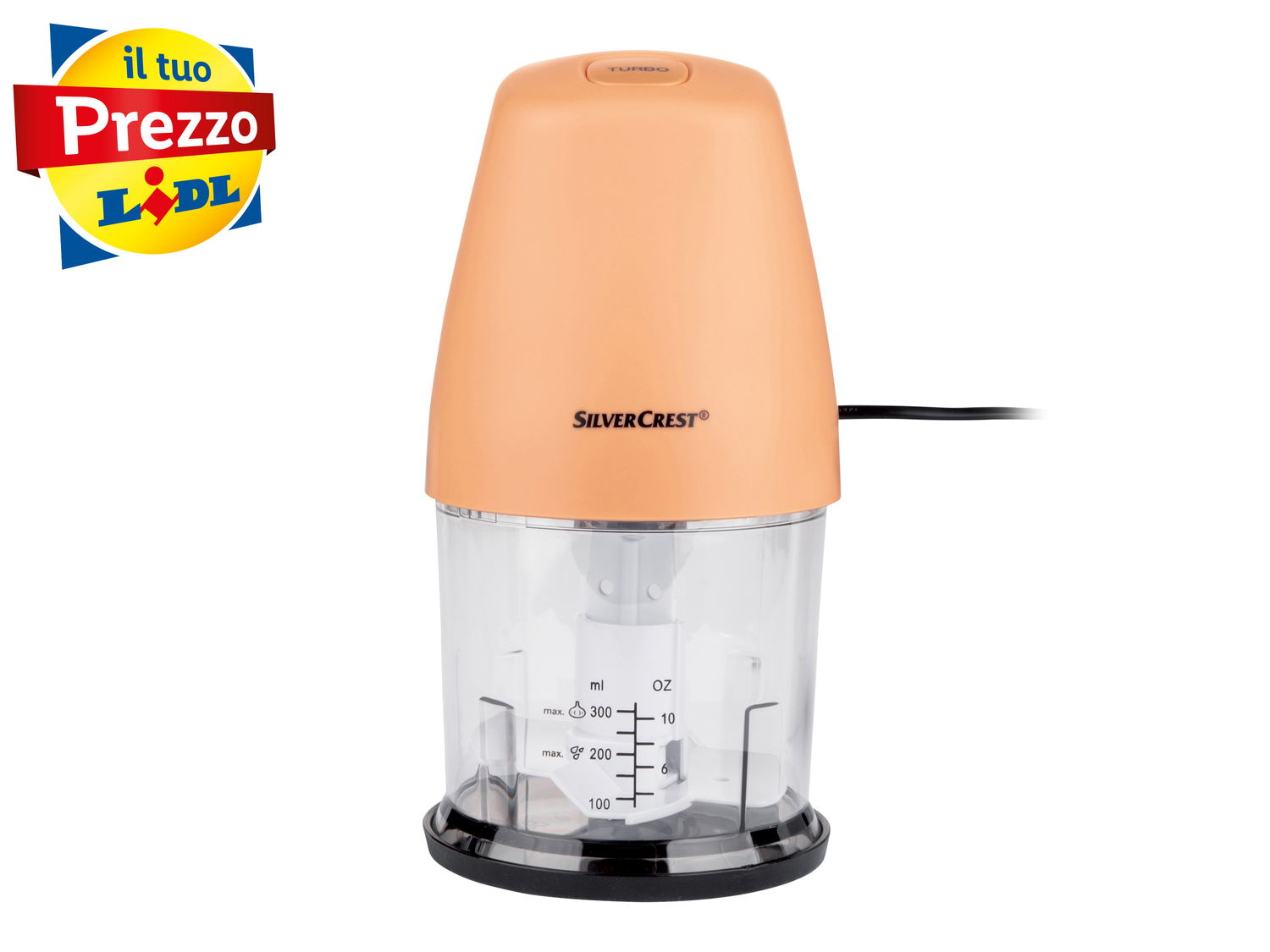 Tritatutto elettrico Silvercrest Kitchen Tools, prezzo 9.99 &#8364; 
- Con pulsante ...