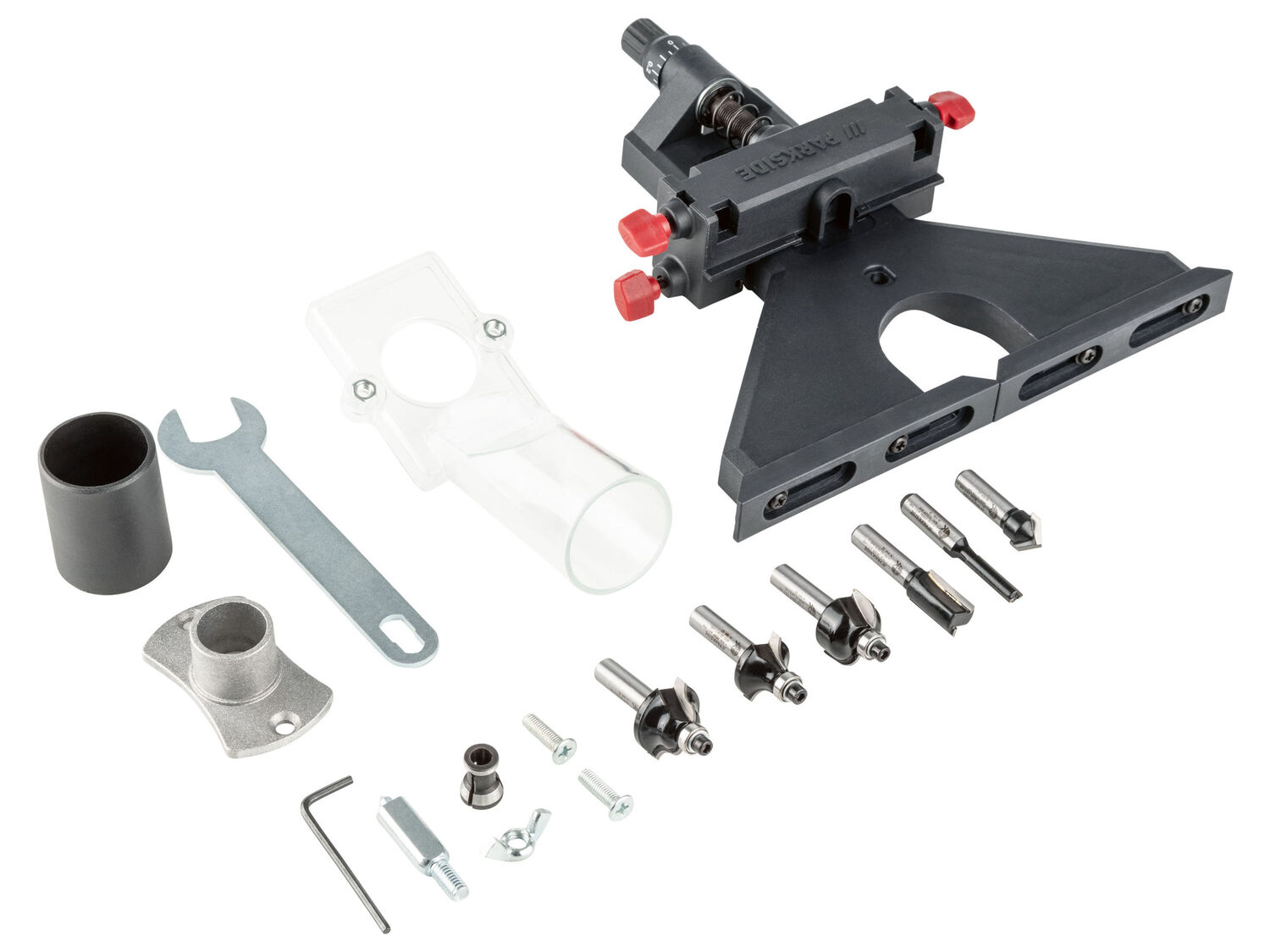 Fresatrice verticale Parkside, prezzo 39.99 €
- Battuta di profondità ...