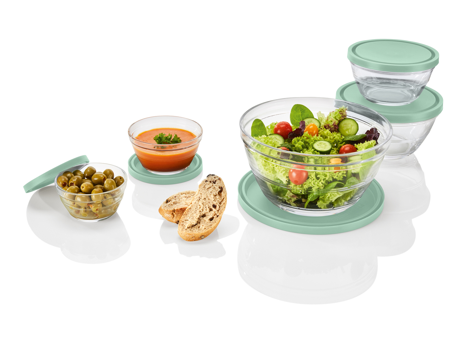 Set ciotole in vetro Ernesto, prezzo 8.99 €
5 pezzi
- Lavabili in lavastoviglie
- ...