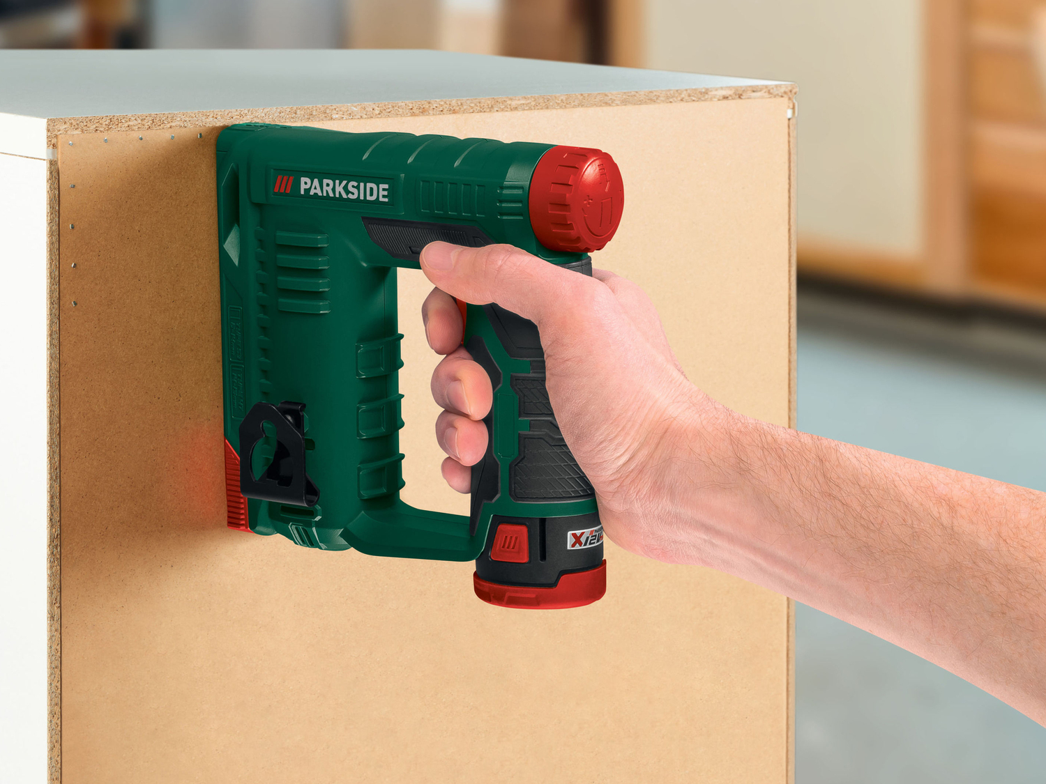 Pistola sparapunti ricaricabile Parkside, prezzo 24.99 €
Attrezzo compatibile ...