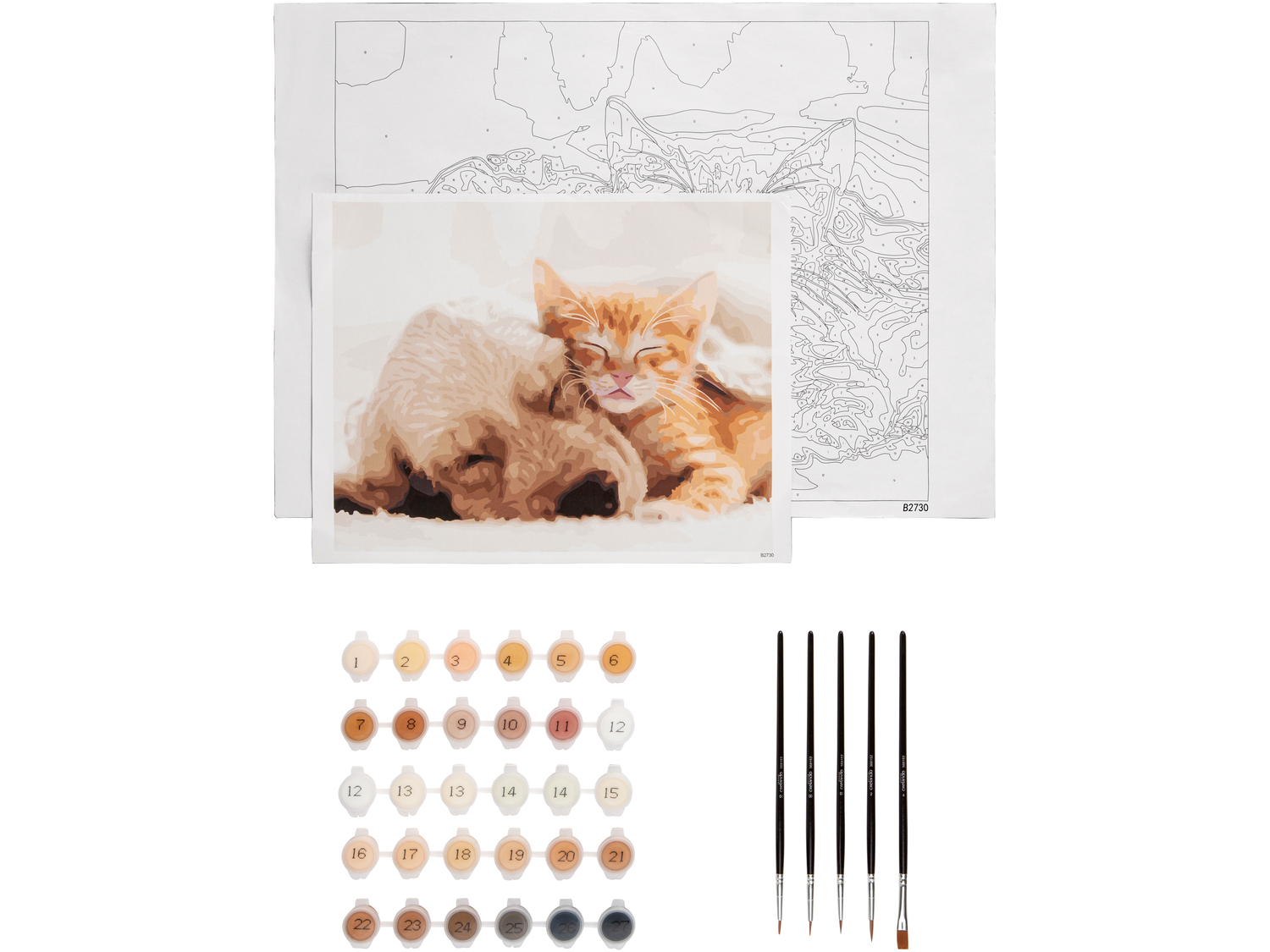 Set per dipingere Crelando, prezzo 6.99 €
38 pezzi
- Tela 3 strati in ...