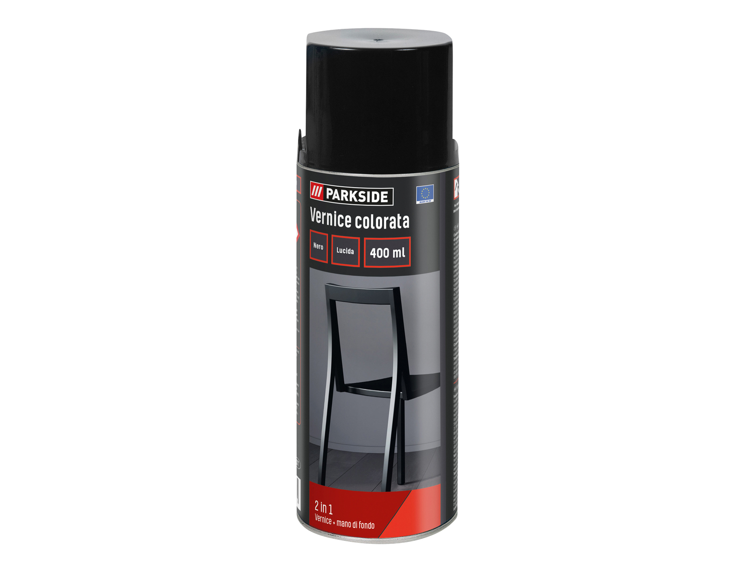 Vernice colorata spray Parkside, prezzo 3.99 €
400 ml
- Per ambienti ...