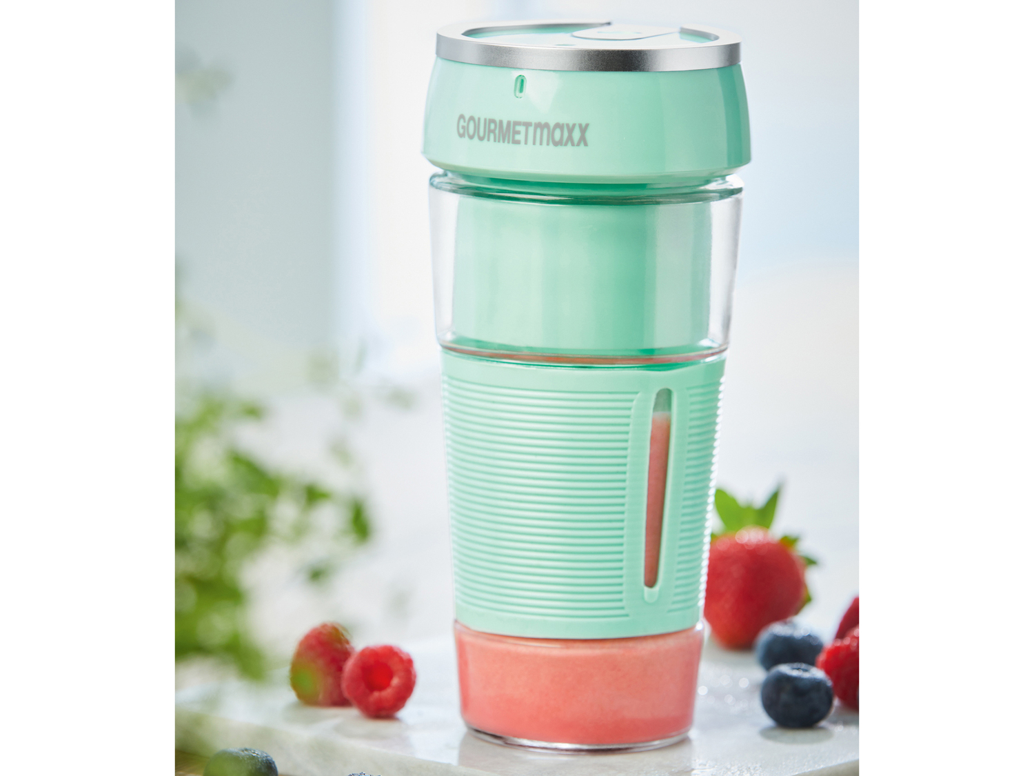 Frullatore per smoothie portatile Gourmetmaxx, prezzo 17.99 €
- Ricaricabile ...