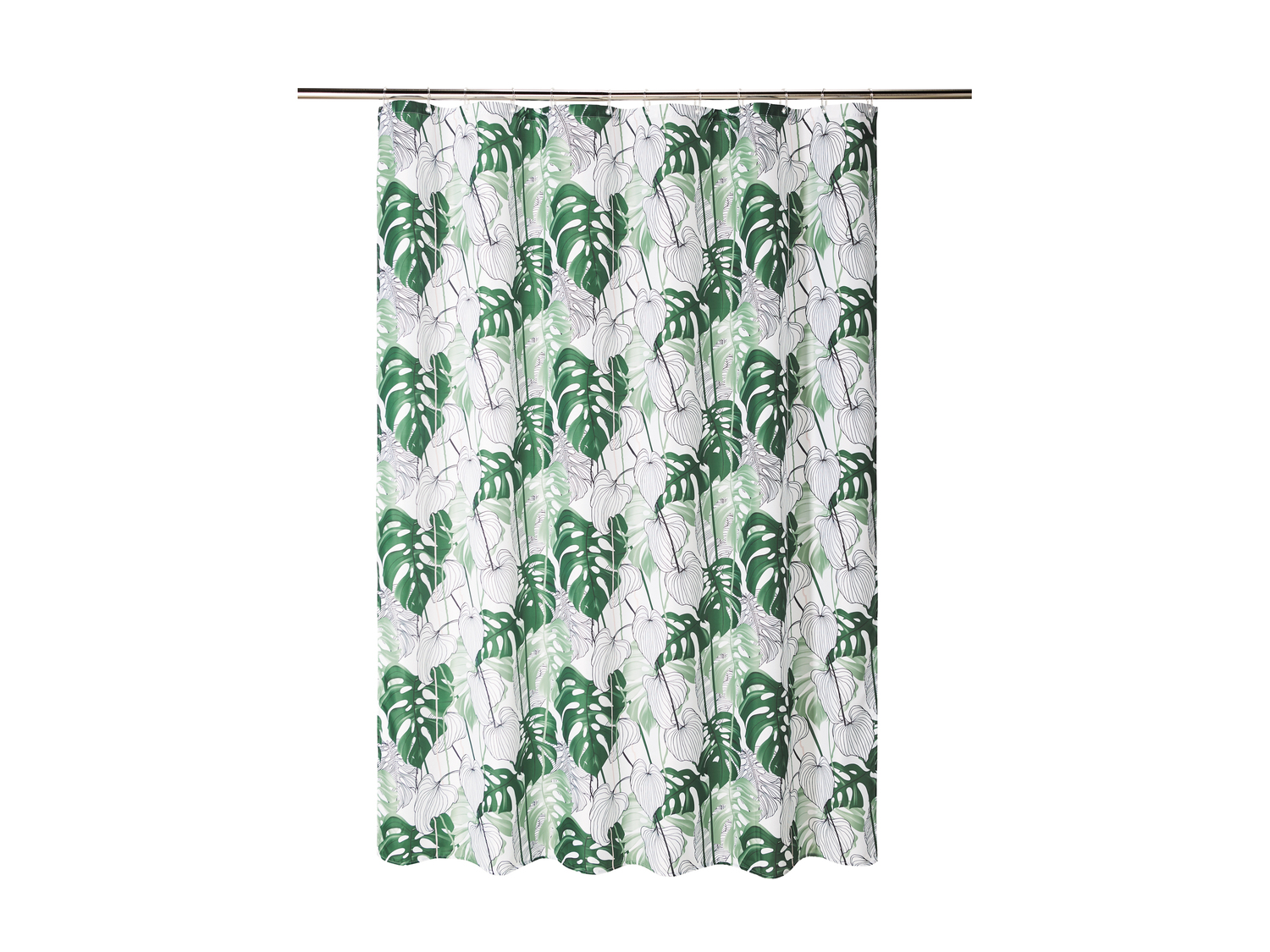 Tenda per doccia Livarno, prezzo 6.99 €
180 x 200 cm
- Con 12 occhielli ...