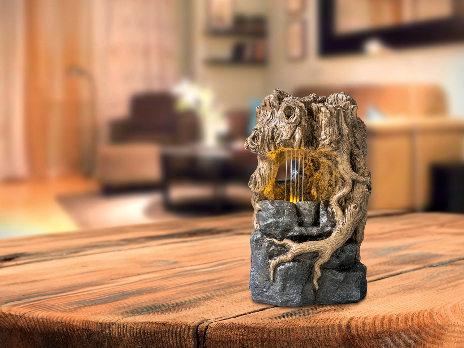 Fontanella per interni con LED Livarno, prezzo 17.99 €
- Con 4 LED a ...