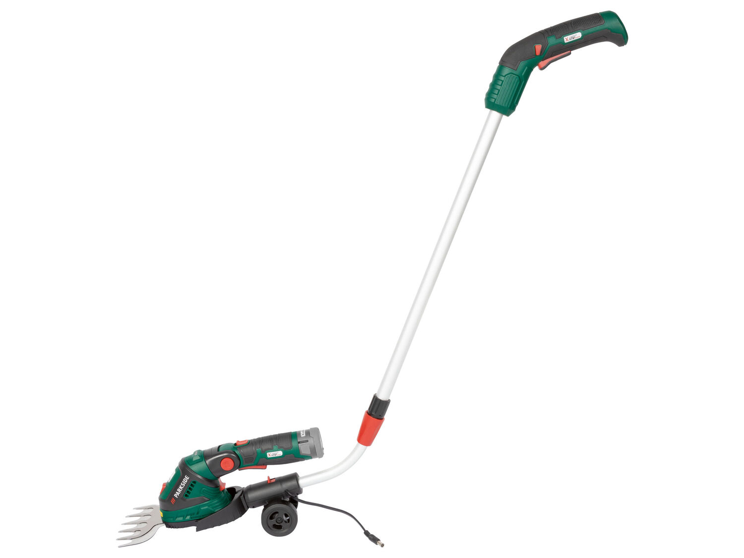 Cesoia ricaricabile per erba e cespugli Parkside, prezzo 29.99 €
Prodotto della ...