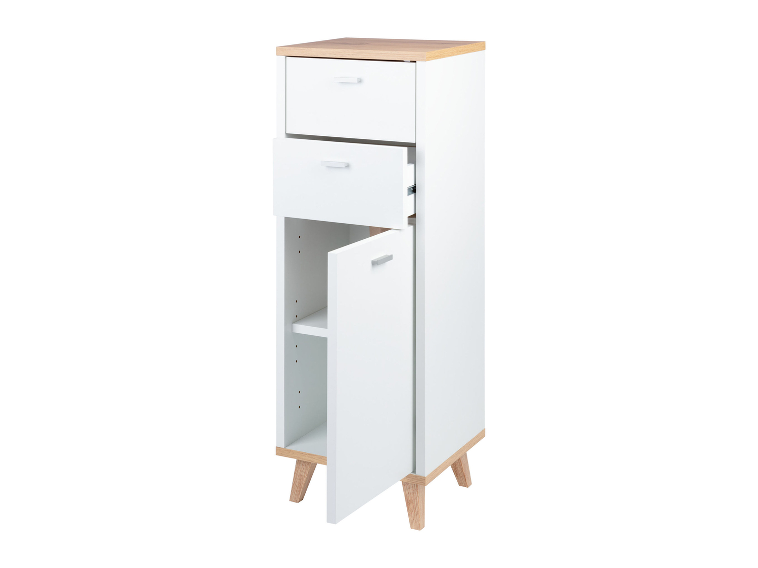 Mobiletto da bagno con 1 anta e 2 cassetti Livarno, prezzo 49.00 €
- ...