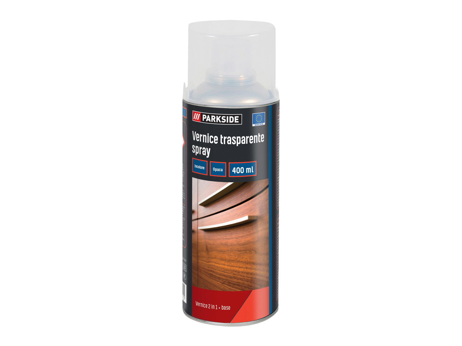 Vernice trasparente o colorata spray Parkside, prezzo 3.99 €
400 ml
- ...