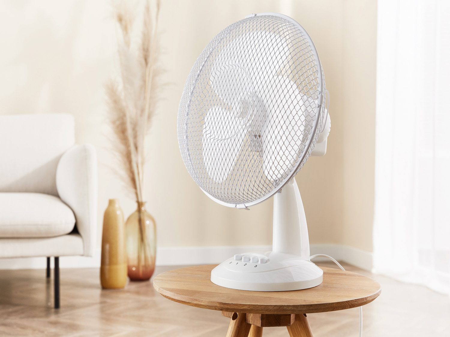 Ventilatore da tavolo Silvercrest, prezzo 19.99 €
- Angolo di inclinazione ...
