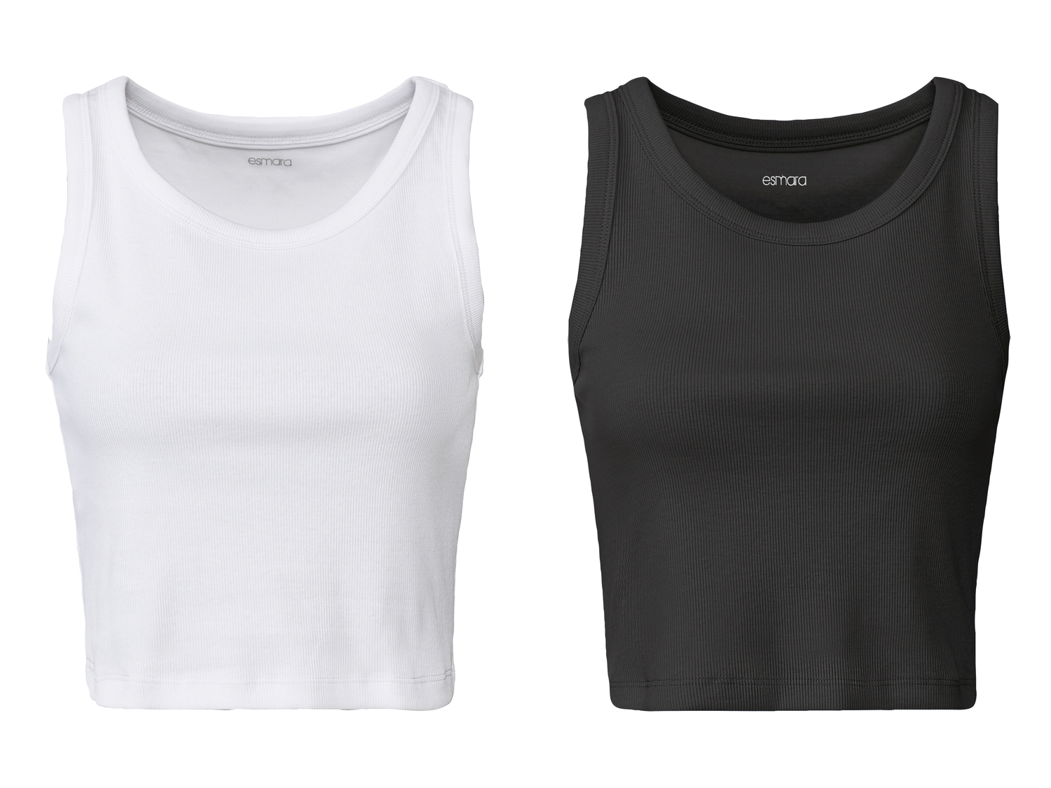 Crop top da donna Esmara, prezzo 6.99 €
2 pezzi - Misure: S-XL
Taglie ...
