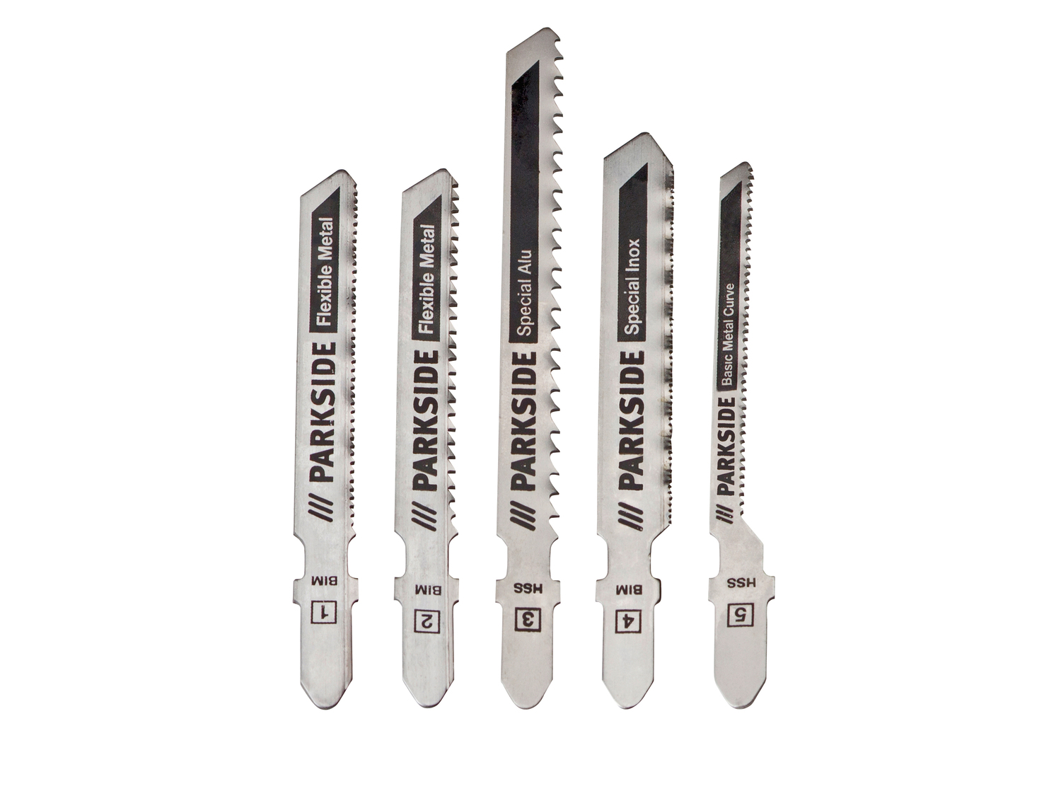 Set lame per seghetto a pendolo Parkside, prezzo 3.99 €
5 pezzi
- Per ...
