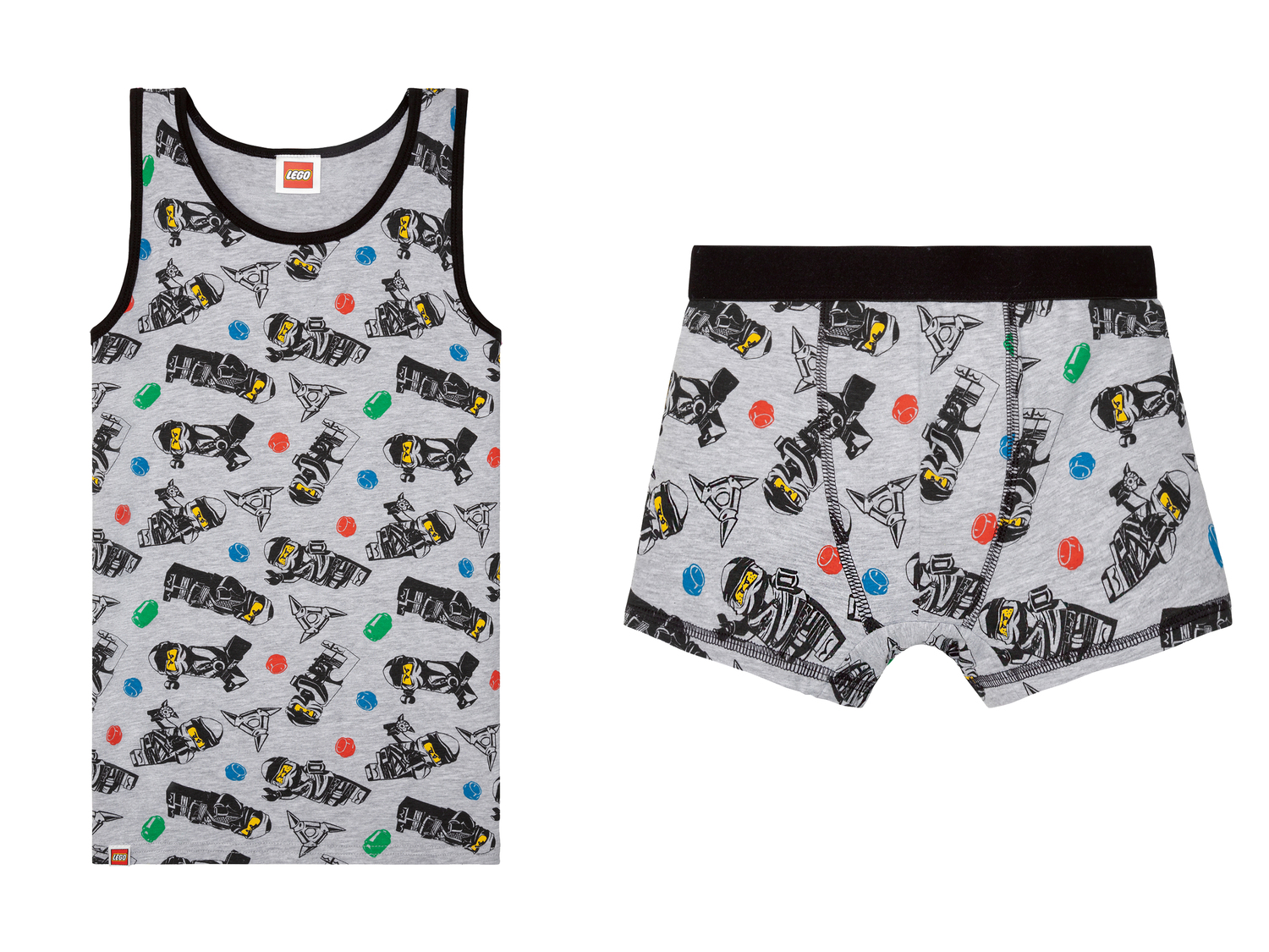 Coordinato intimo da bambini Lego, prezzo 9.99 €
Misure: 2-8 anni
Taglie ...