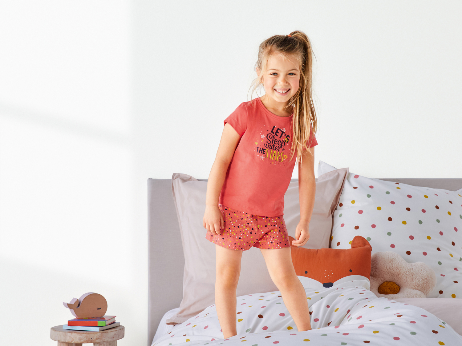 Pigiama da bambina Lupilu-new, prezzo 4.99 &#8364; 
Misure: 1-6 anni 
- 
Puro ...