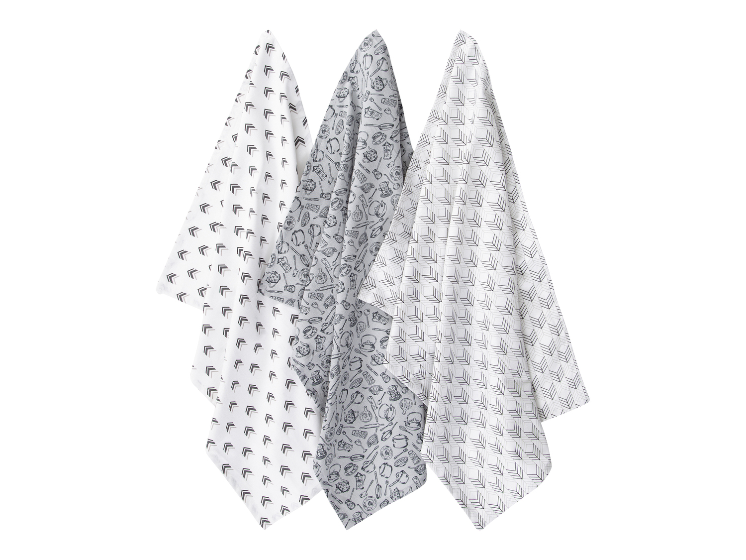 Asciugapiatti Livarno, prezzo 4.99 &#8364; 
3 pezzi - 50 x 70 cm 
- Puro cotone
Caratteristiche

- ...