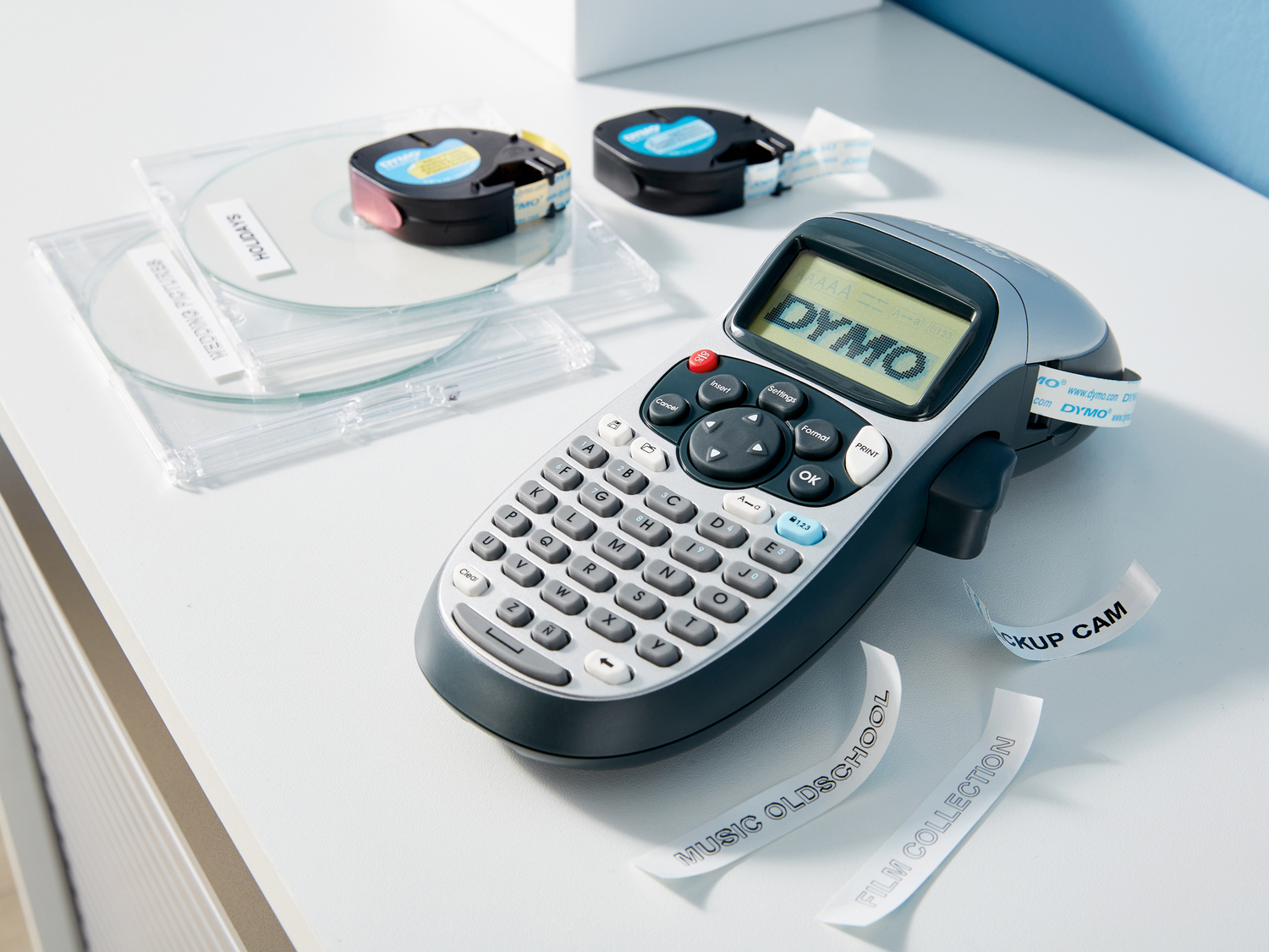 Etichettatrice Dymo, prezzo 19.99 €
- 5 dimensioni di font, 7 stili di stampa ...