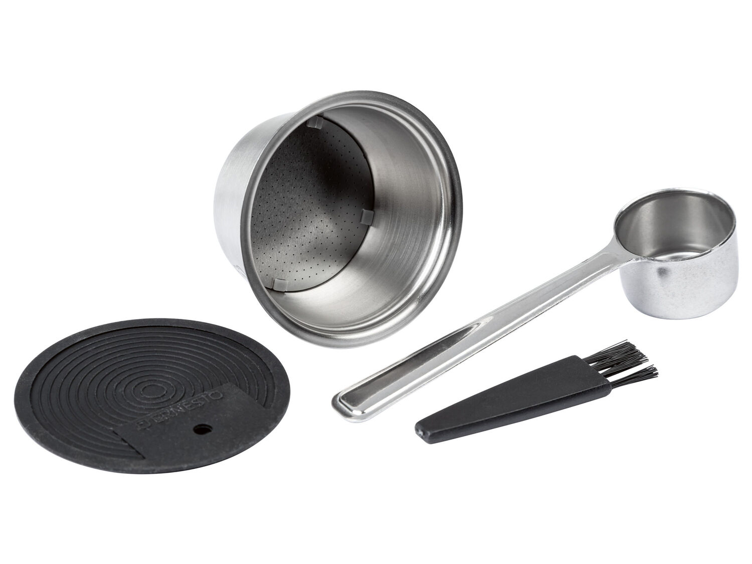 Set con capsule riutilizzabili per caffè Ernesto, prezzo 4.99 €
Buone ...
