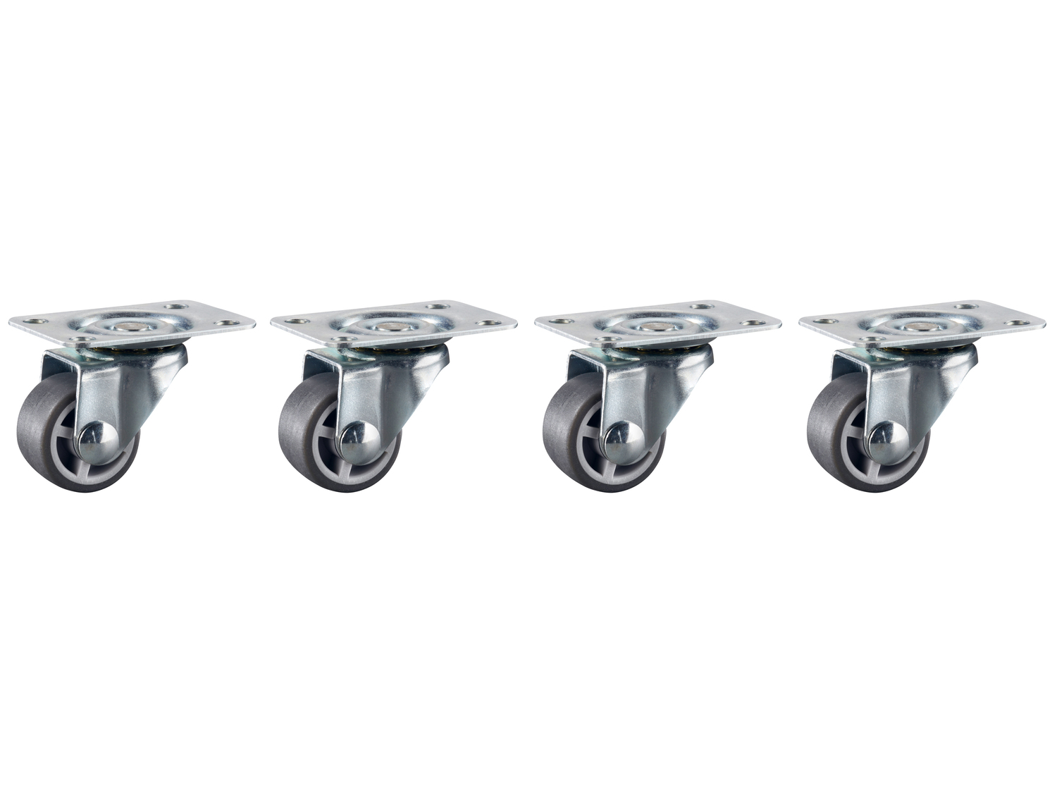Set rotelle per mobili Parkside, prezzo 6.99 €
4 pezzi
- Orientabili ...