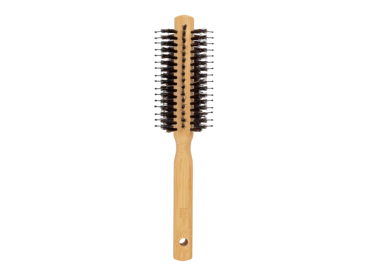 Spazzola per capelli in bambù Livarno, prezzo 3.49 €
- Manico in 100% ...