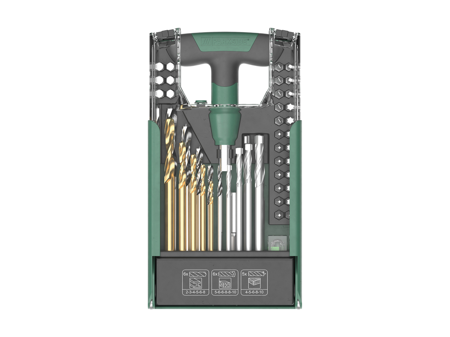 Set punte e bit per trapano Parkside, prezzo 11.99 €
43 o 50 pezzi
- ...