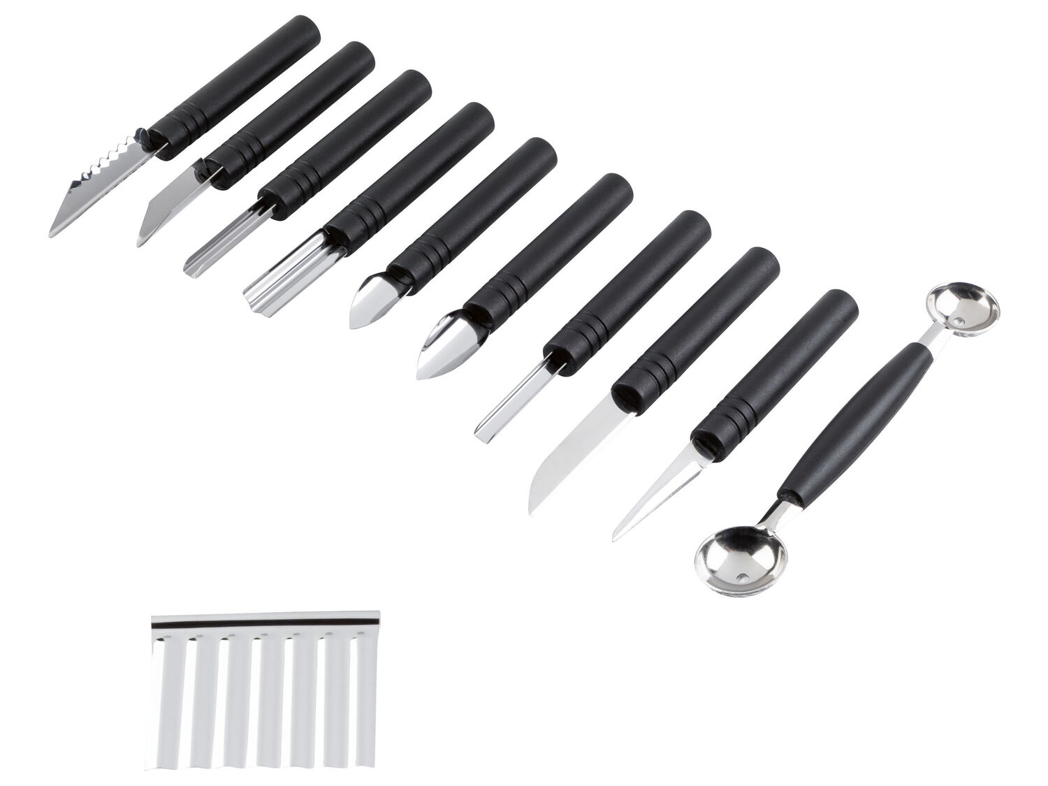 Set utensili da cucina per intaglio Ernesto, prezzo 12.99 €
11 pezzi ...