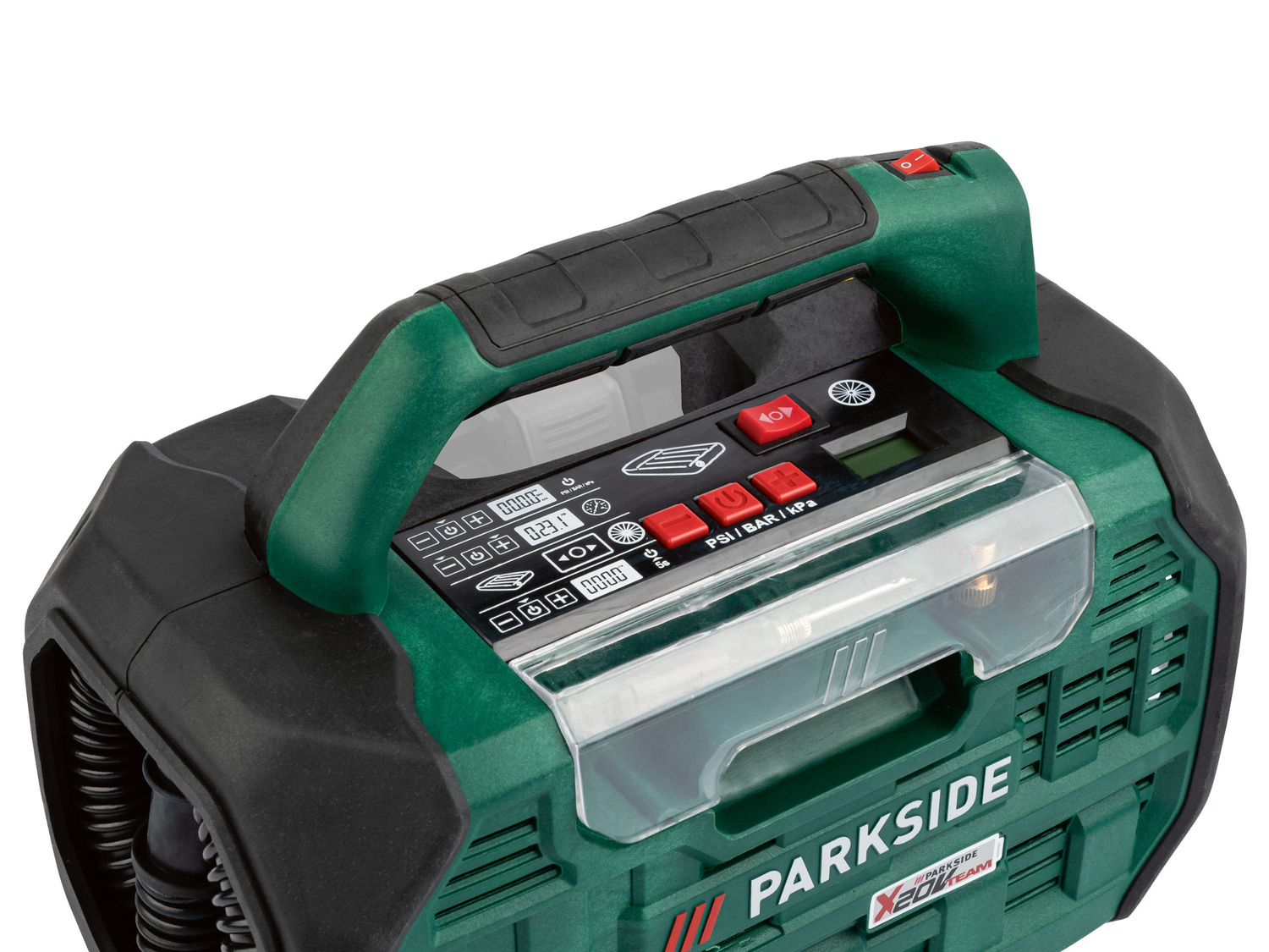 Pompa e compressore ricaricabile Parkside, prezzo 29.99 &#8364; 
Prodotto della ...
