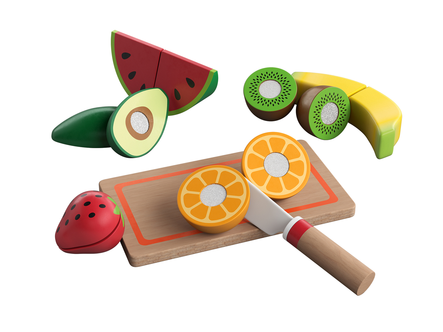 Set alimenti giocattolo in legno Playtive, prezzo 6.99 €
Caratteristiche
- ...