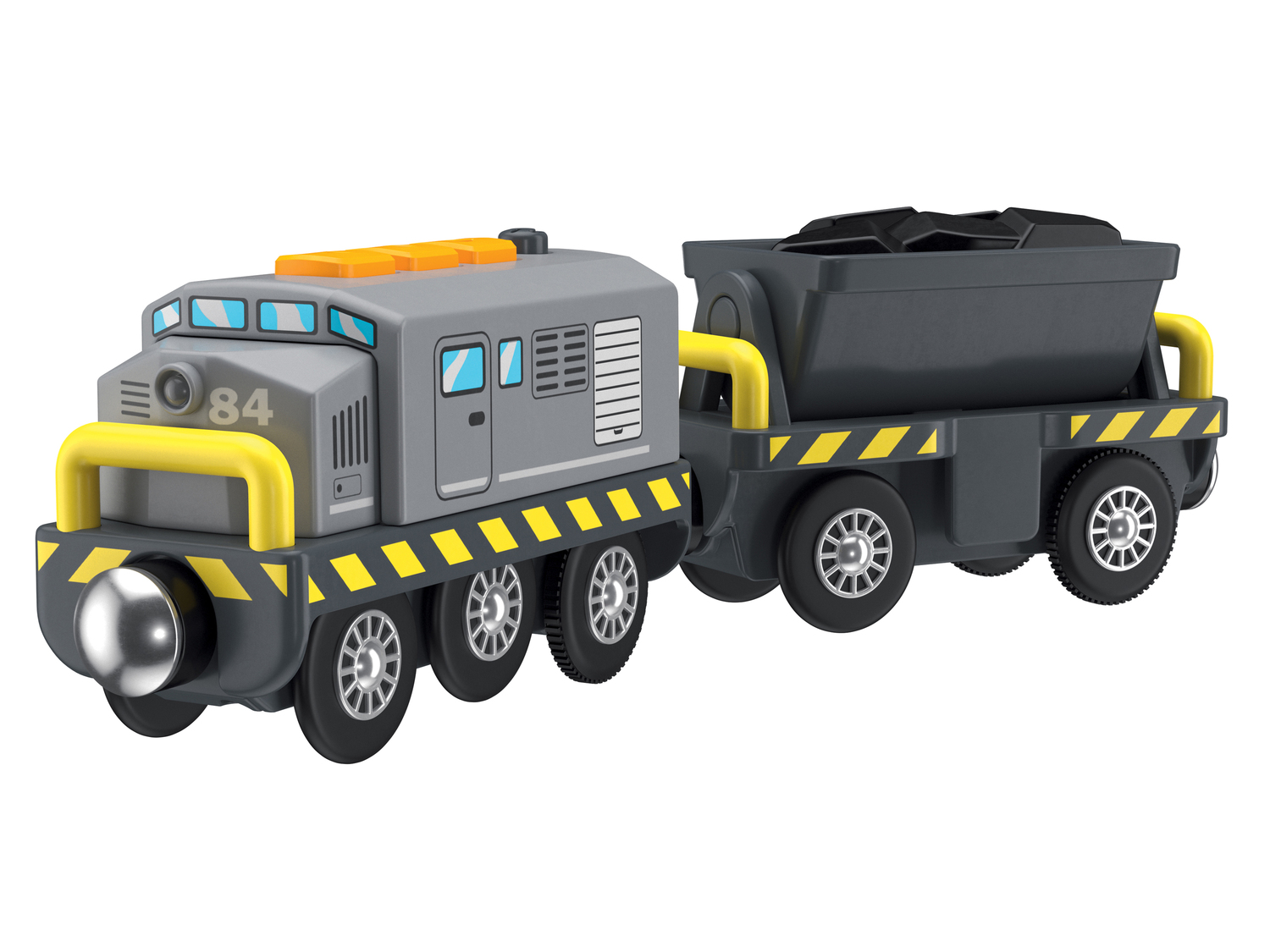 Trenino a batteria Playtive, prezzo 8.99 €
- Età: 3+
- Locomotiva ...