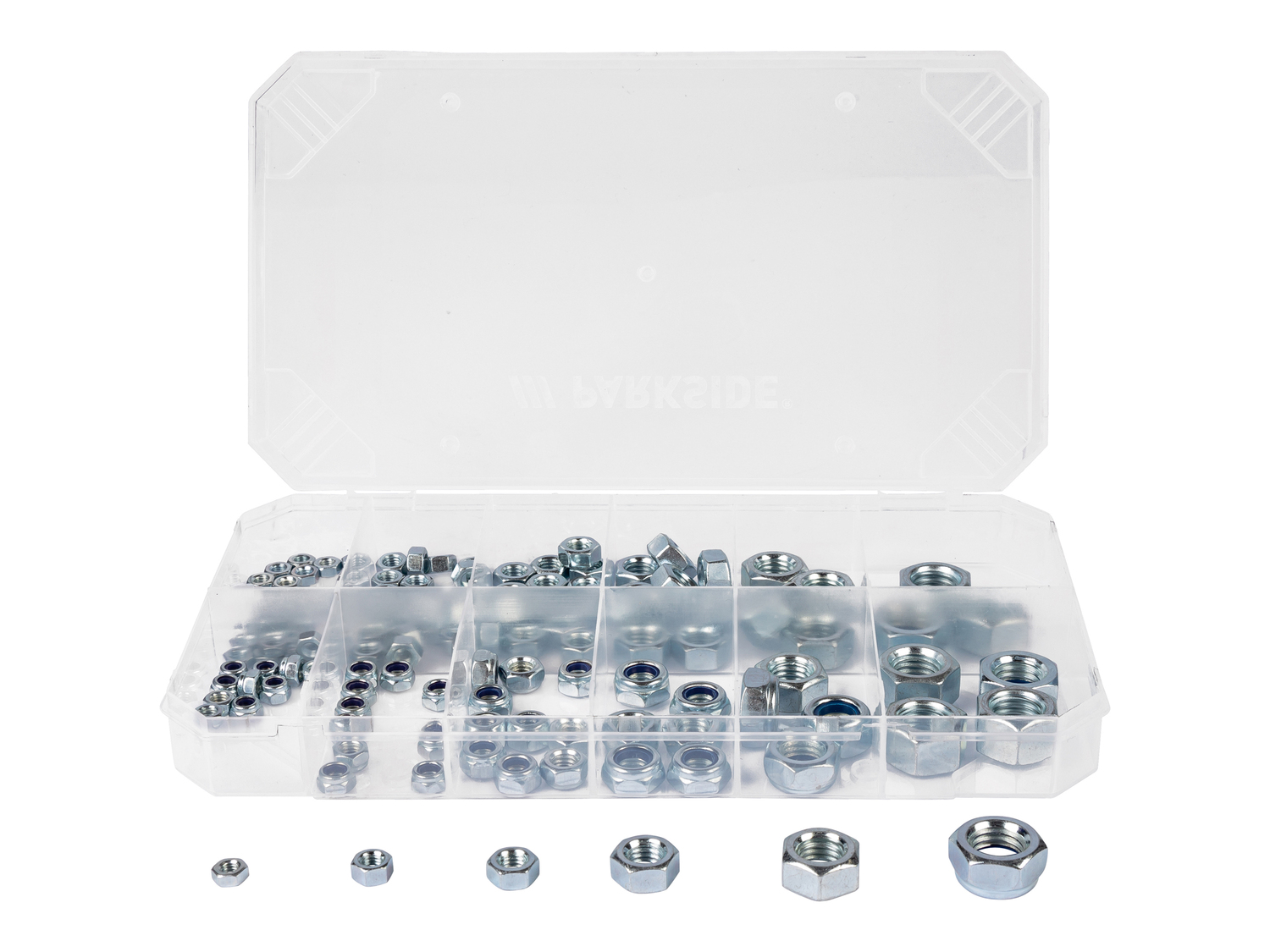 Set ganci, set rondelle o set dadi esagonali Parkside, prezzo 3.99 €
128, ...