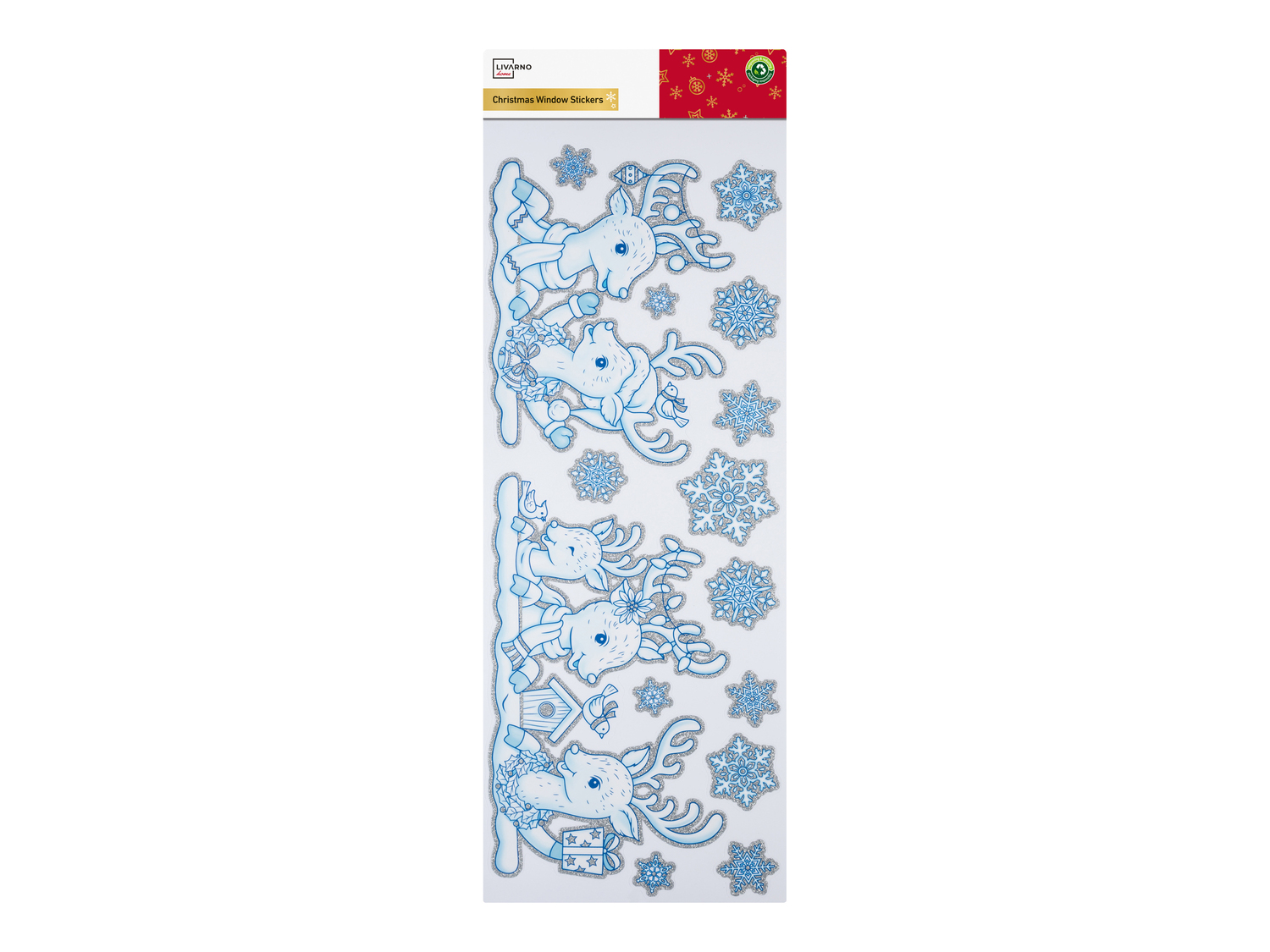 Decorazioni natalizie per finestre Livarno, prezzo 0.99 €
- Adesive e ...