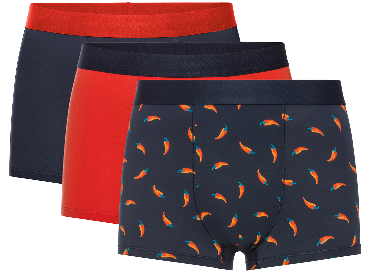 Boxer da uomo Livergy, prezzo 9.99 €
3 pezzi - Misure: M-XL
Taglie disponibili
Caratteristiche
- ...