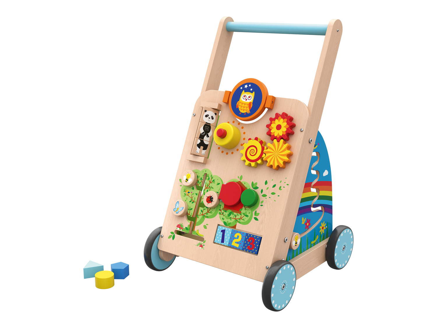 Triciclo, cavallo a dondolo o carrello primi passi in legno Playtive, prezzo 24.99 ...