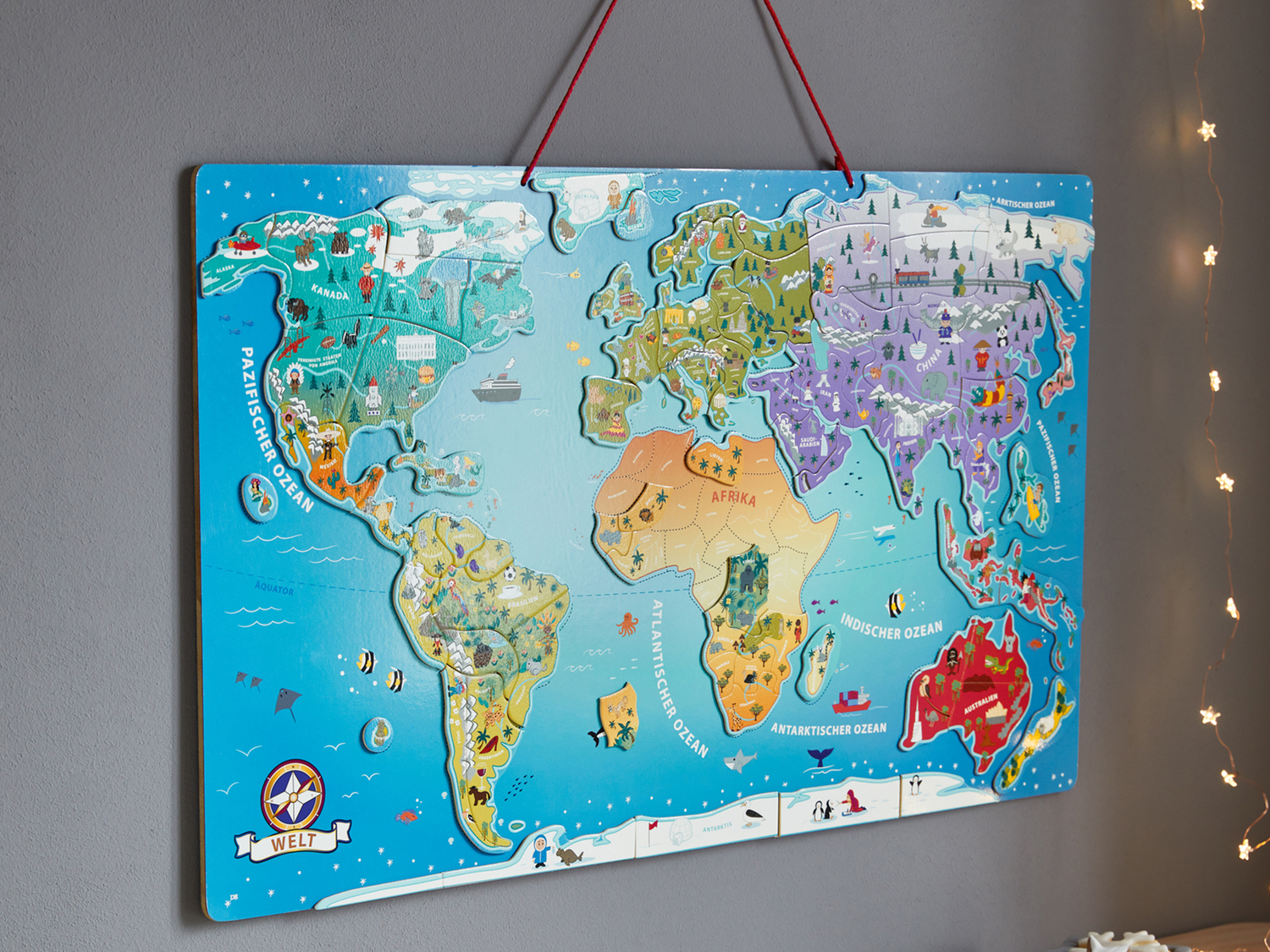 Carta magnetica dellEuropa o del mondo Playtive, prezzo 17.99 €
- In ...