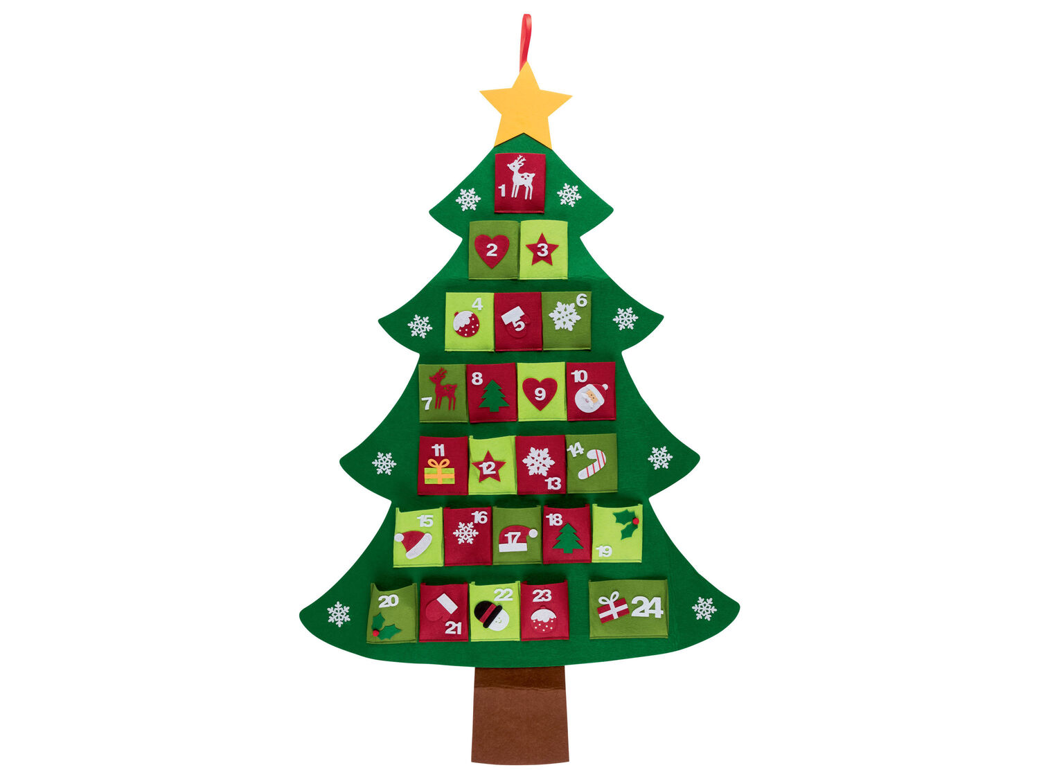 Calendario dellAvvento Livarno, prezzo 6.99 €
- In feltro da appendere
- ...