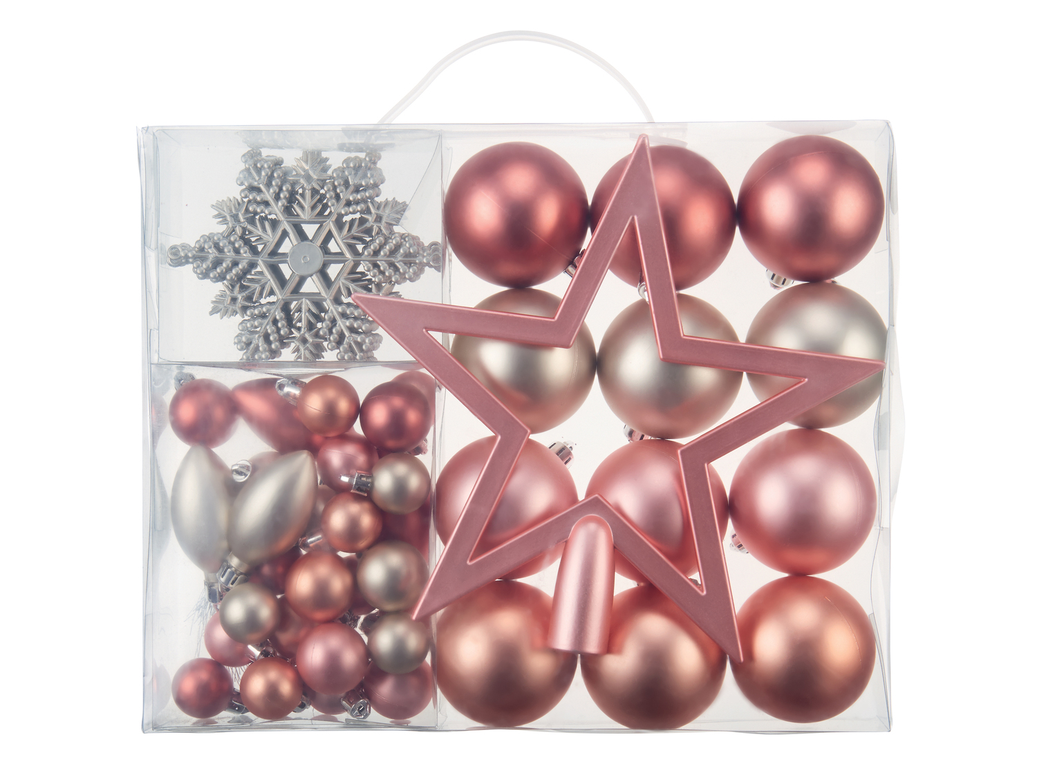 Decorazioni per albero di Natale Livarno, prezzo 9.99 €
51 pezzi
- Cordini ...