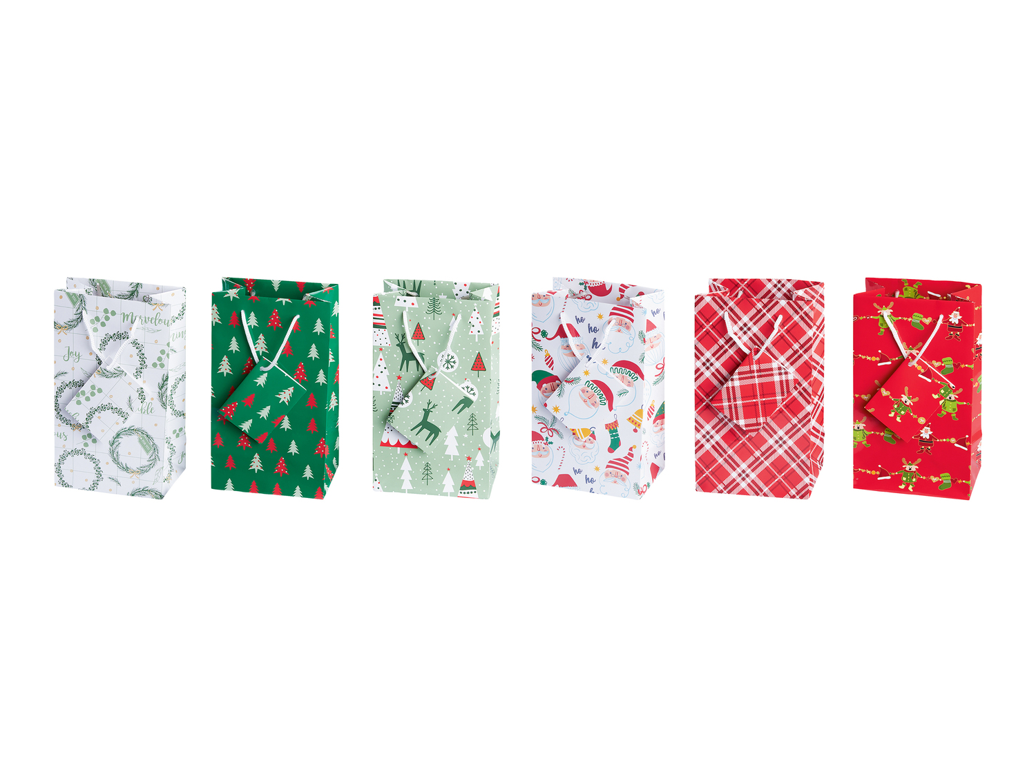 Set sacchetti regalo Crelando, prezzo 1.99 €
3 o 6 pezzi
- Con bigliettini ...