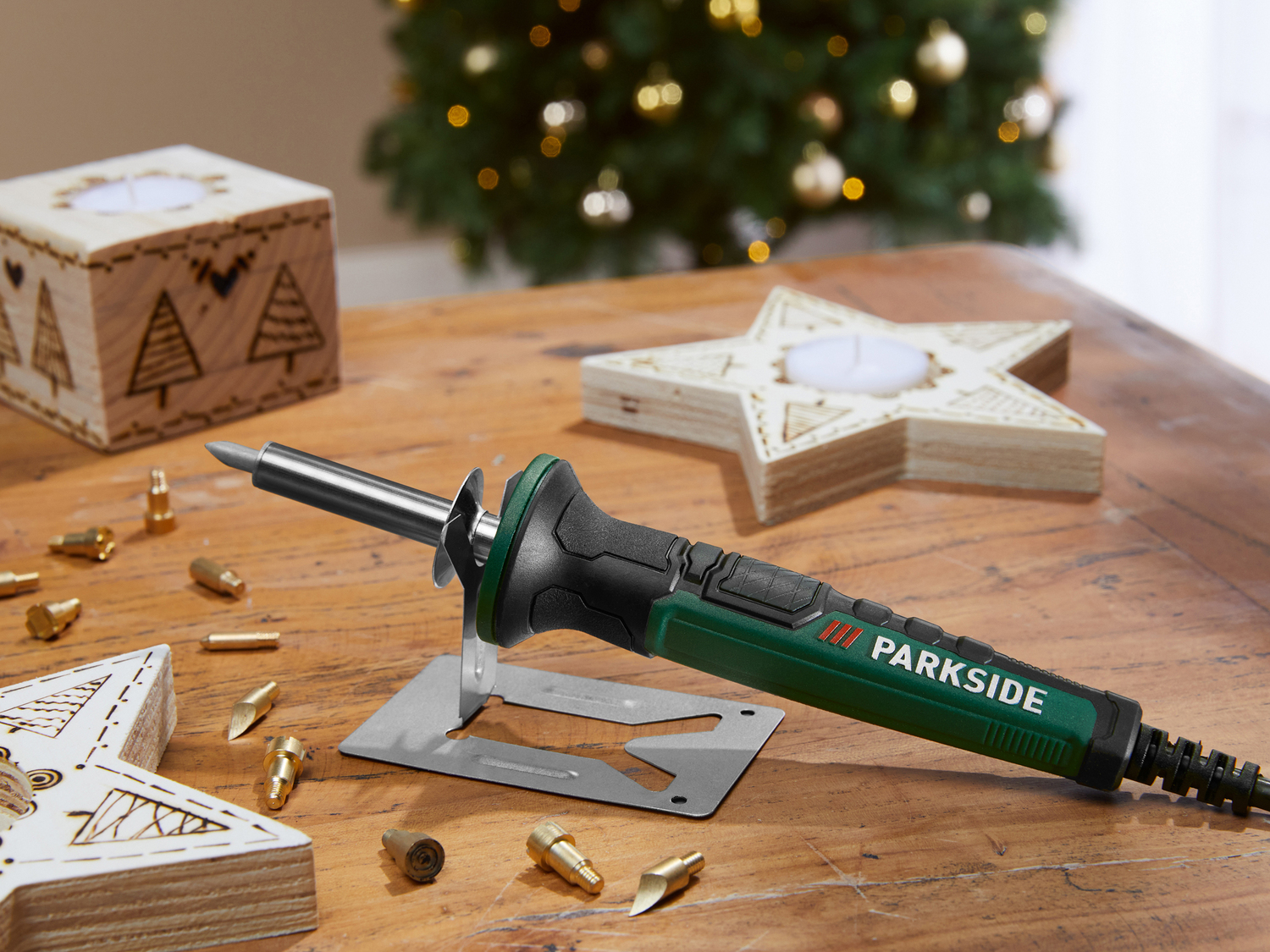 Pirografo Parkside, prezzo 9.99 €
- Per scritte decorative e ornamenti creativi ...