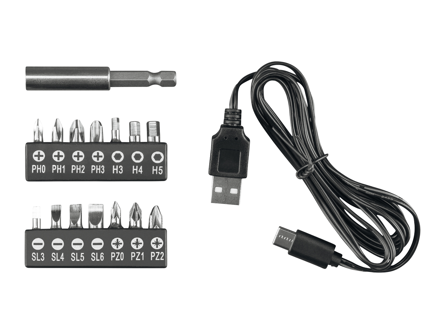 Avvitatore ricaricabile Parkside, prezzo 12.99 €
- Rotazione in senso orario/antiorario ...