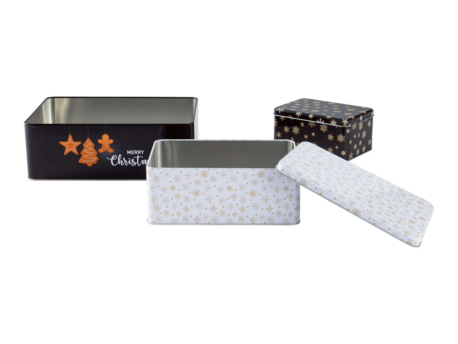 Set scatole per biscotti in latta Ernesto, prezzo 7.99 &#8364; 
3 pezzi 
- Set ...