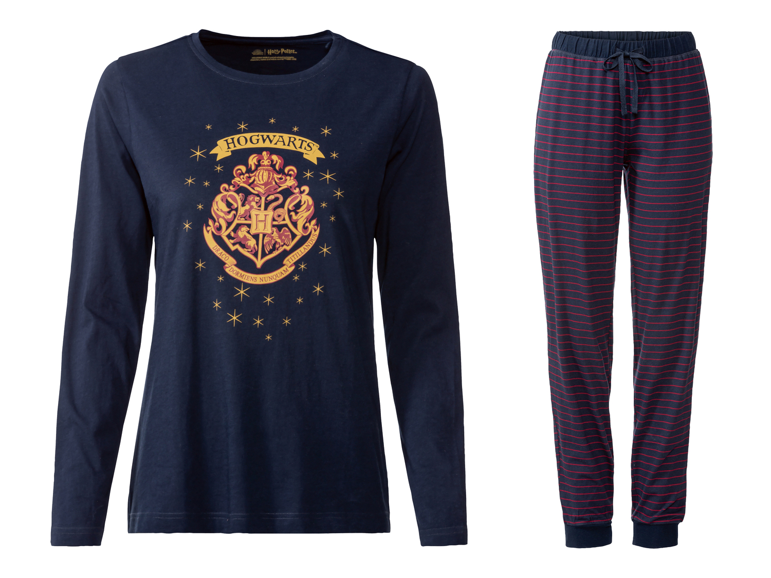 Pigiama da donna Harry Potter Oeko-tex, prezzo 11.99 €
Misure: S-L
Taglie disponibili
Caratteristiche
- ...